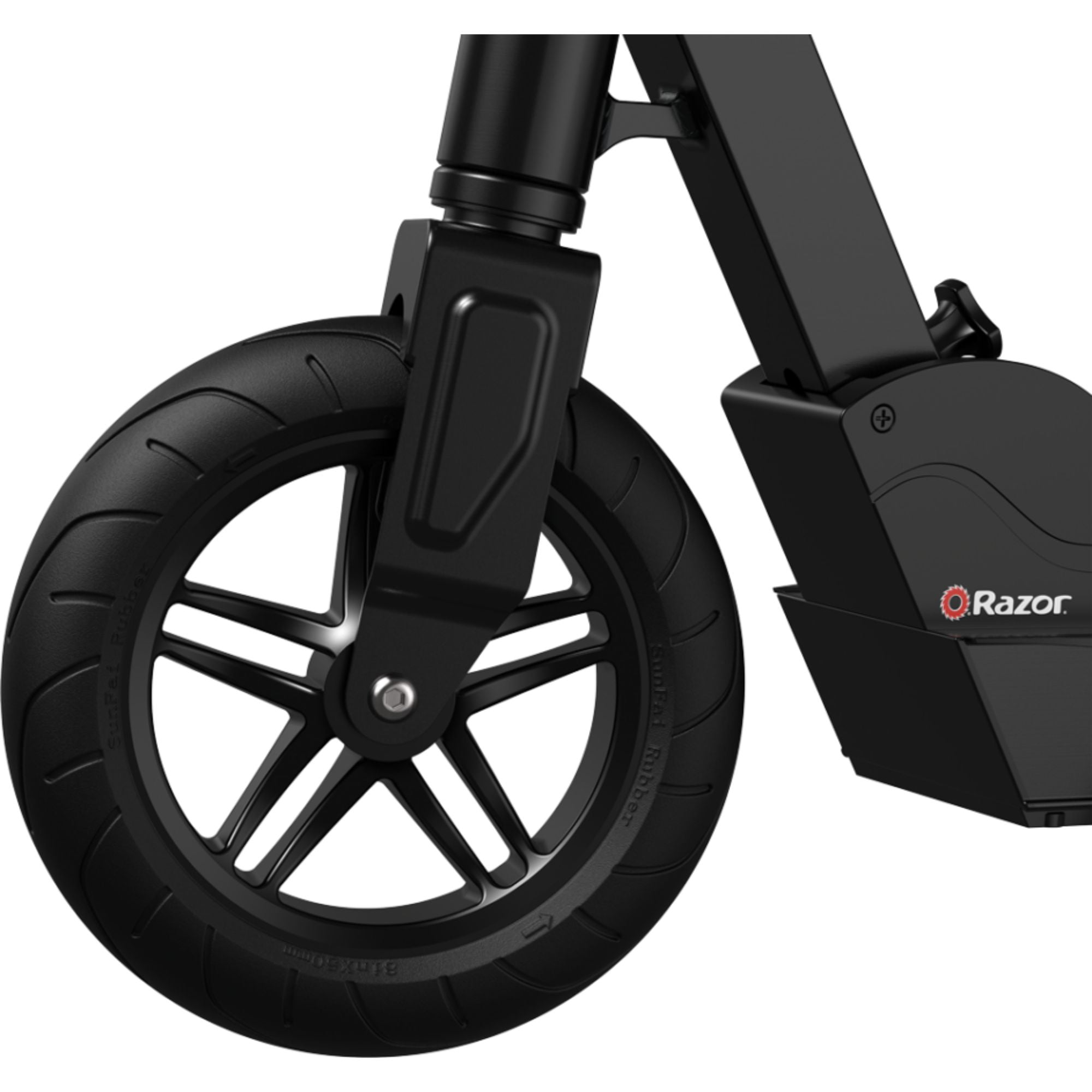 Razor Icon Shadow Electric Scooter, Foldable Commuter Scooter with 300W Motor (Black, 220 lb Capacity) pqexz