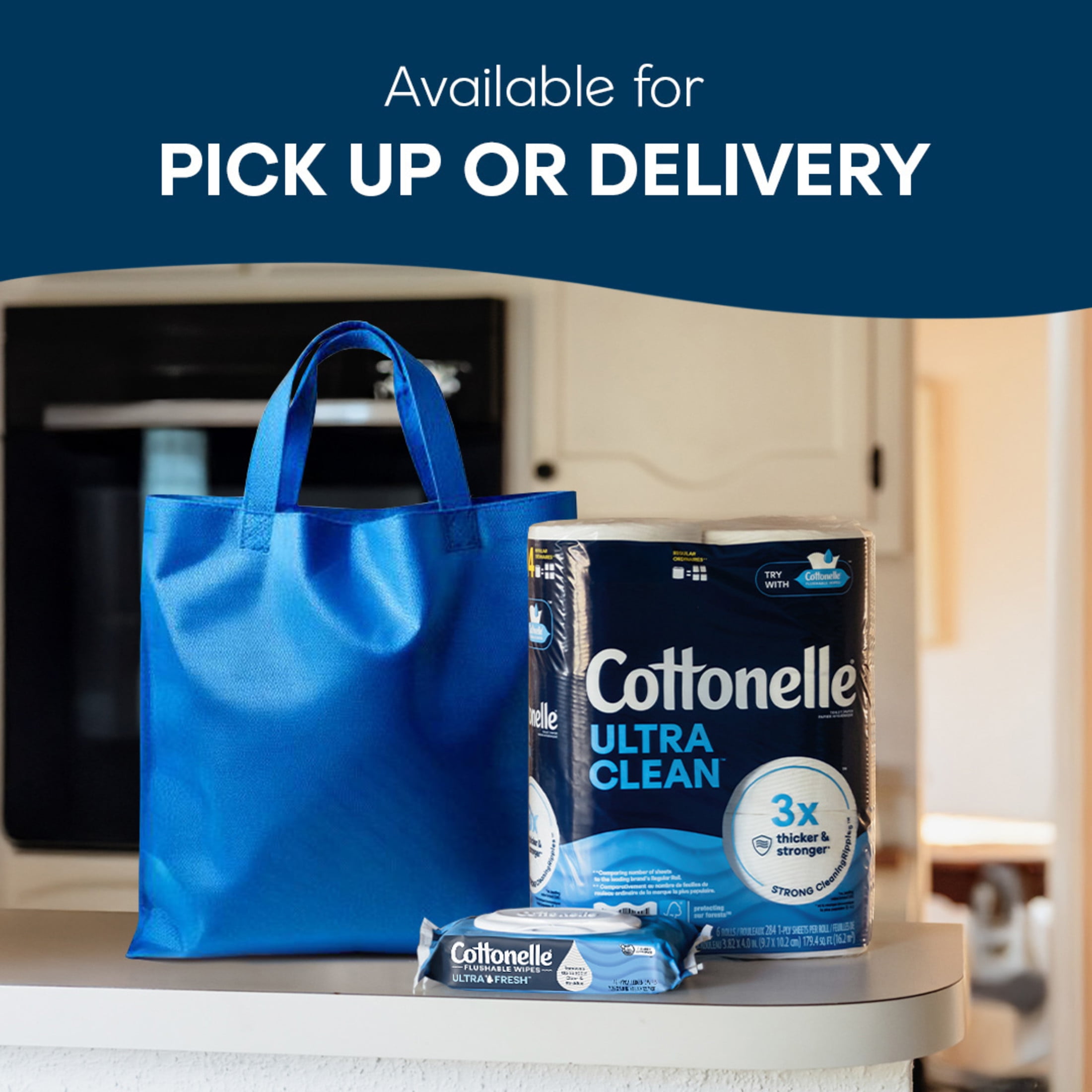 Cottonelle Ultra Fresh Flushable Wet Wipes (8 Flip-Top Packs, 336 Total Wipes) fjhci - Image 7