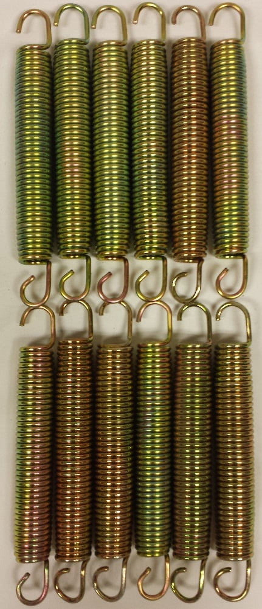 Skywalker Trampolines 6.5 in Replacement Springs (Gold, 12-Pack) 48g9m
