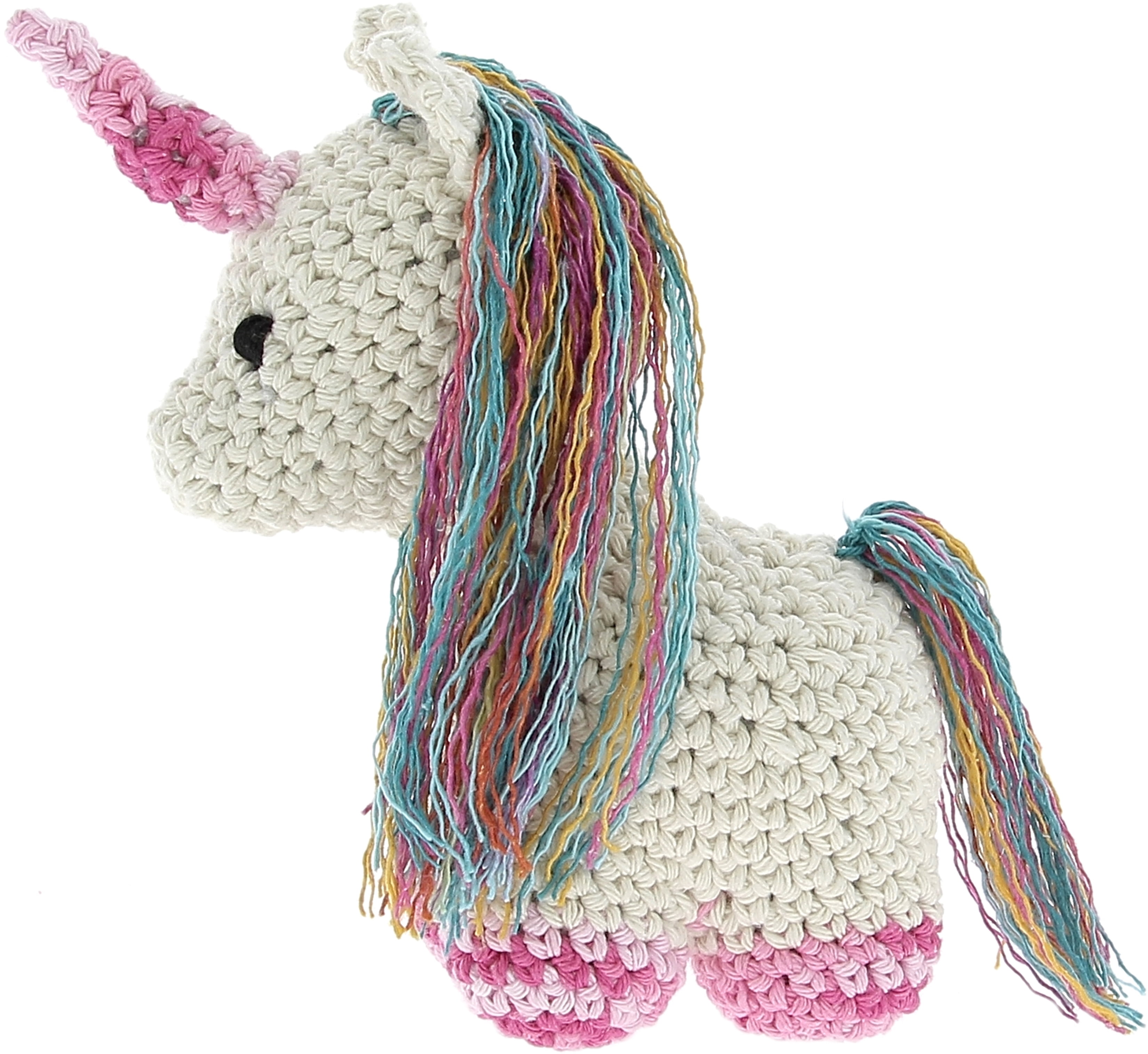 Hoooked Unicorn Nora Yarn Craft Kit (Off White, 1 Pack) yvcvo - Image 3