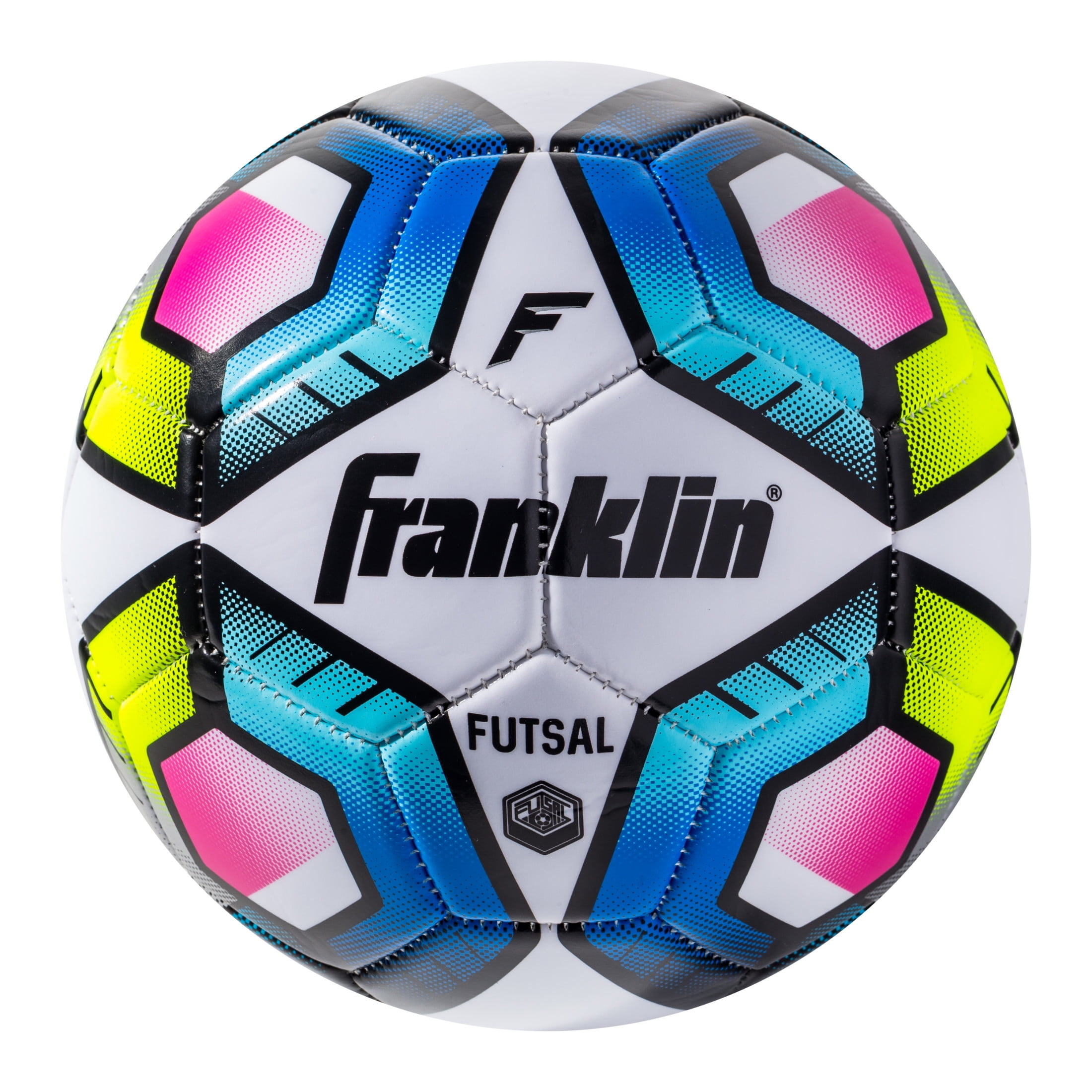Franklin Sports Futsal Ball Low Bounce Indoor Soccer Training Ball (Blue, Size 4) qbra9
