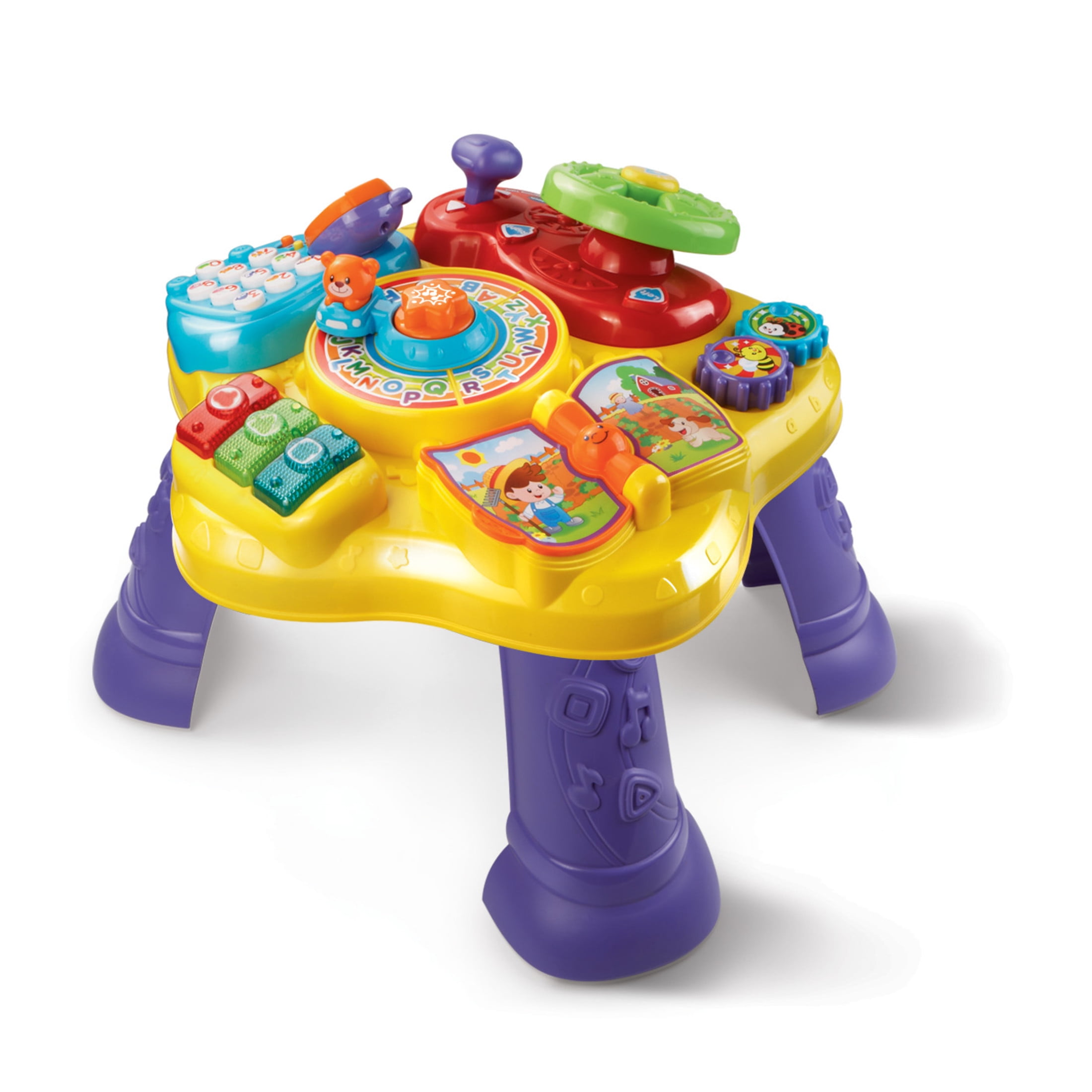 VTech Magic Star Interactive Learning Table (Bilingual Educational Activity Center for Toddlers) lkmh2