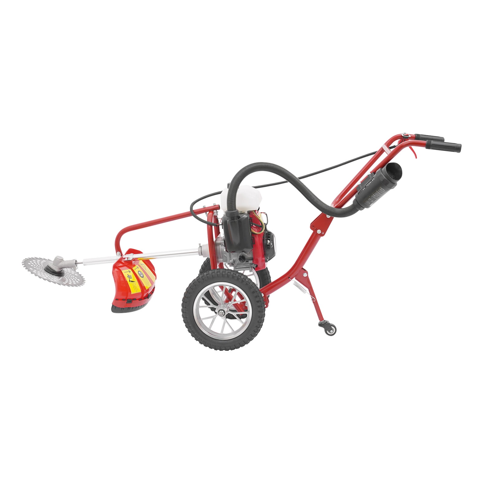 TFCFL 4-Stroke Gasoline Cultivator, Powerful 4 HP Engine, Handheld Tiller for Garden and Farm (63cc, 240 RPM) 16zgh