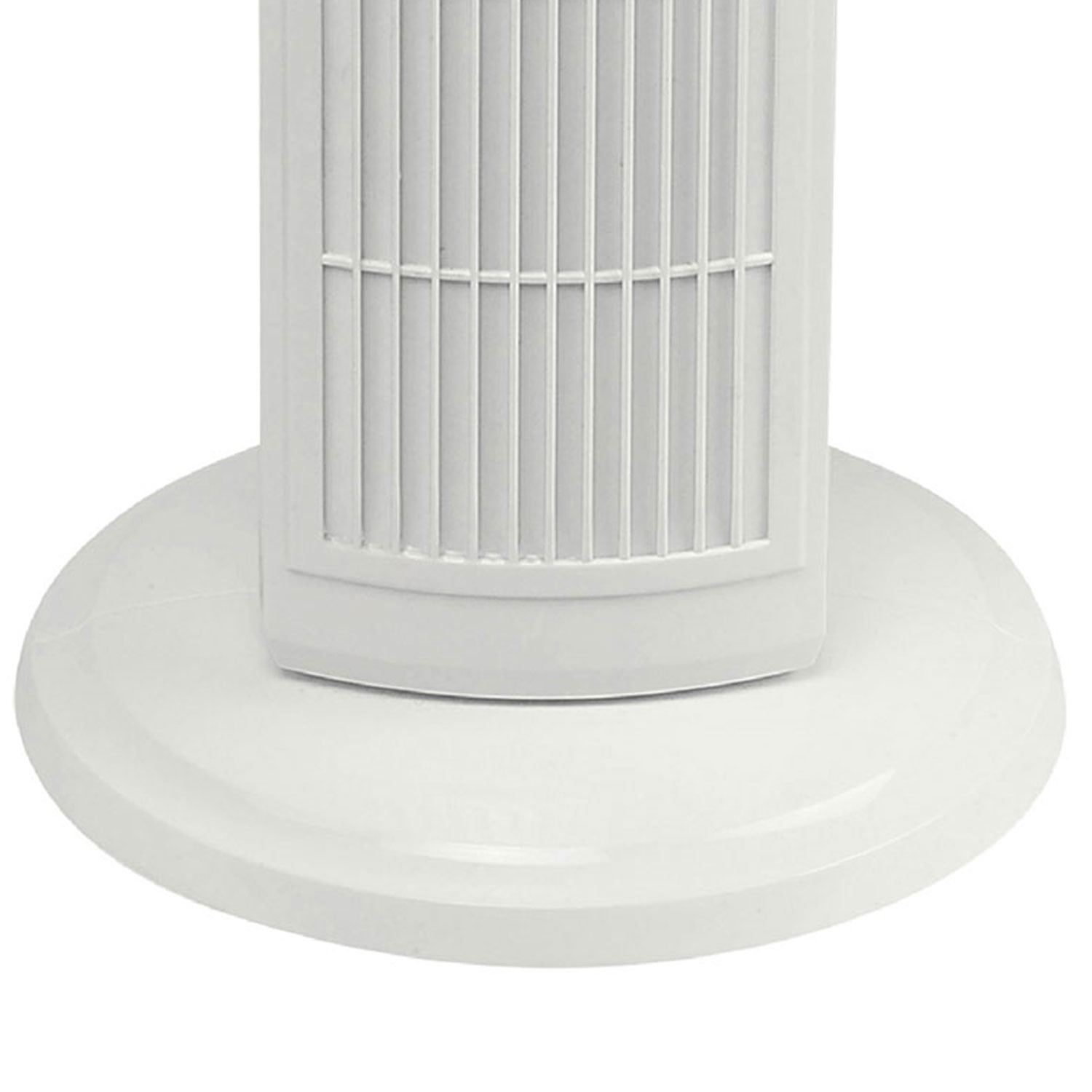 Brentwood 3-Speed Oscillating Tower Fan, Quiet Cooling for Home and Office (White, 30 in) 7fpr3