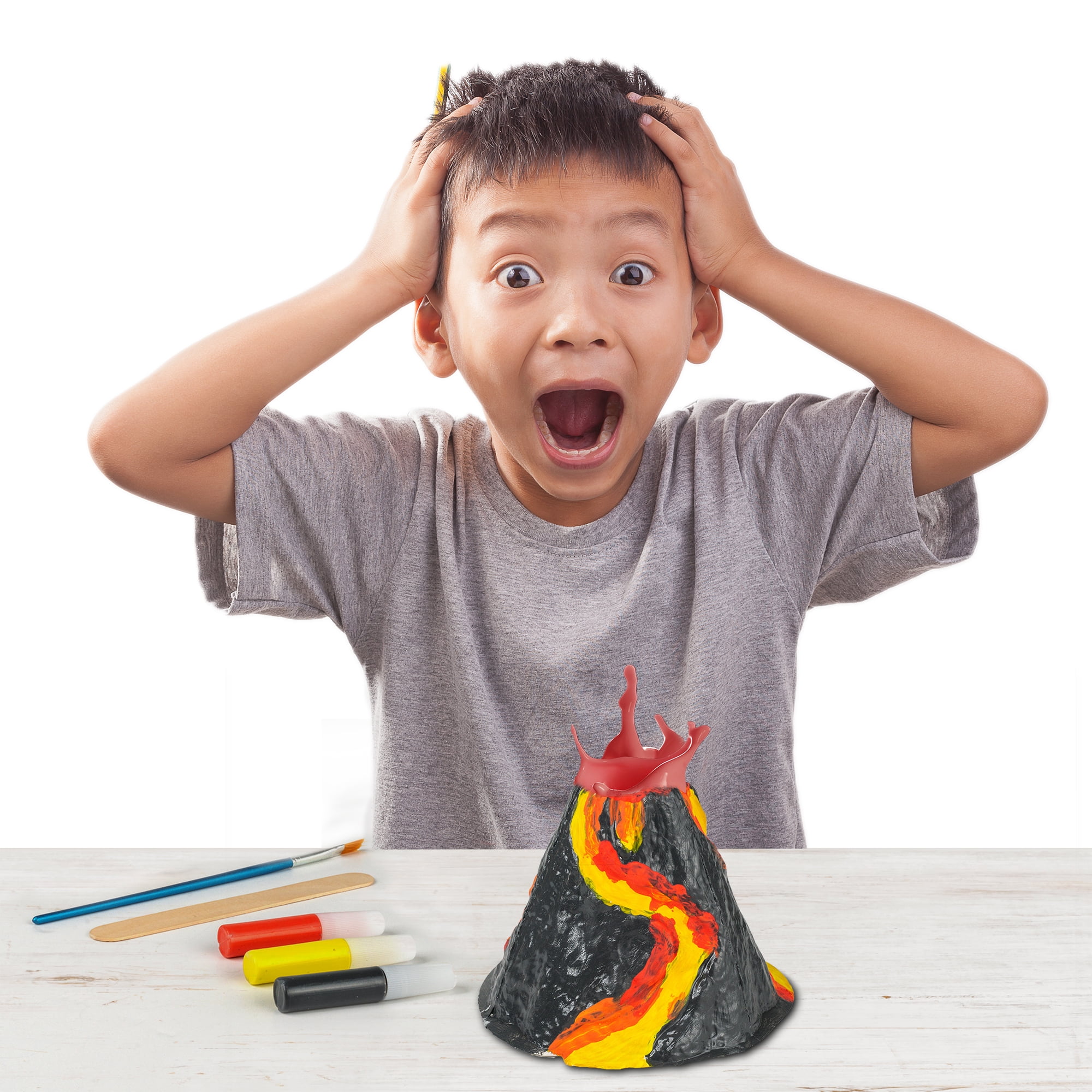 National Geographic STEM Volcano Science Kit (DIY Educational Activity Set) xuvuf