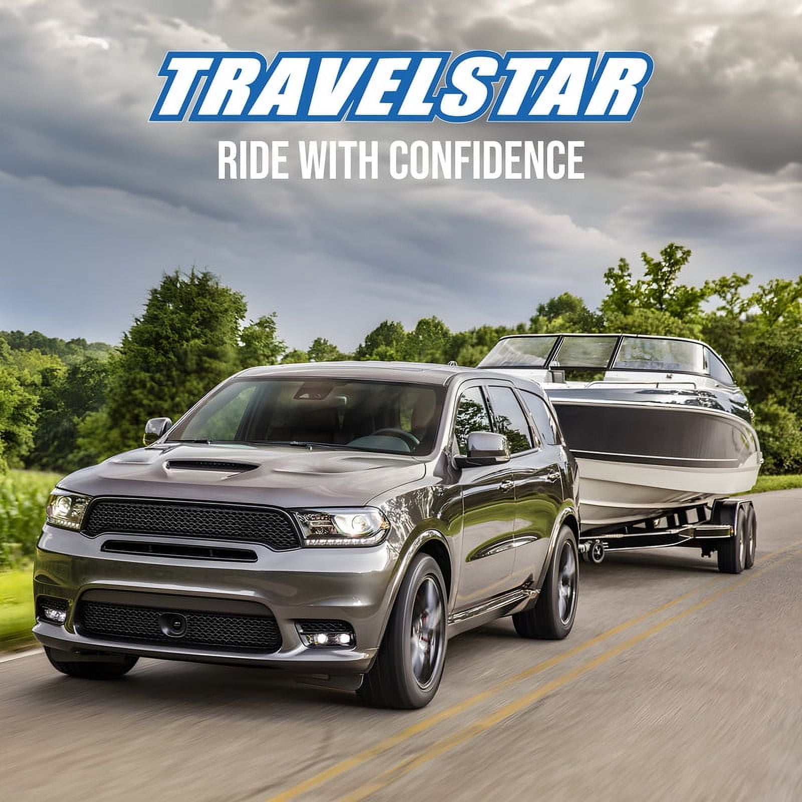 Travelstar ECOPATH ST Radial Trailer Tire (205/75R14, 8 Ply, Load Range D) ak56a