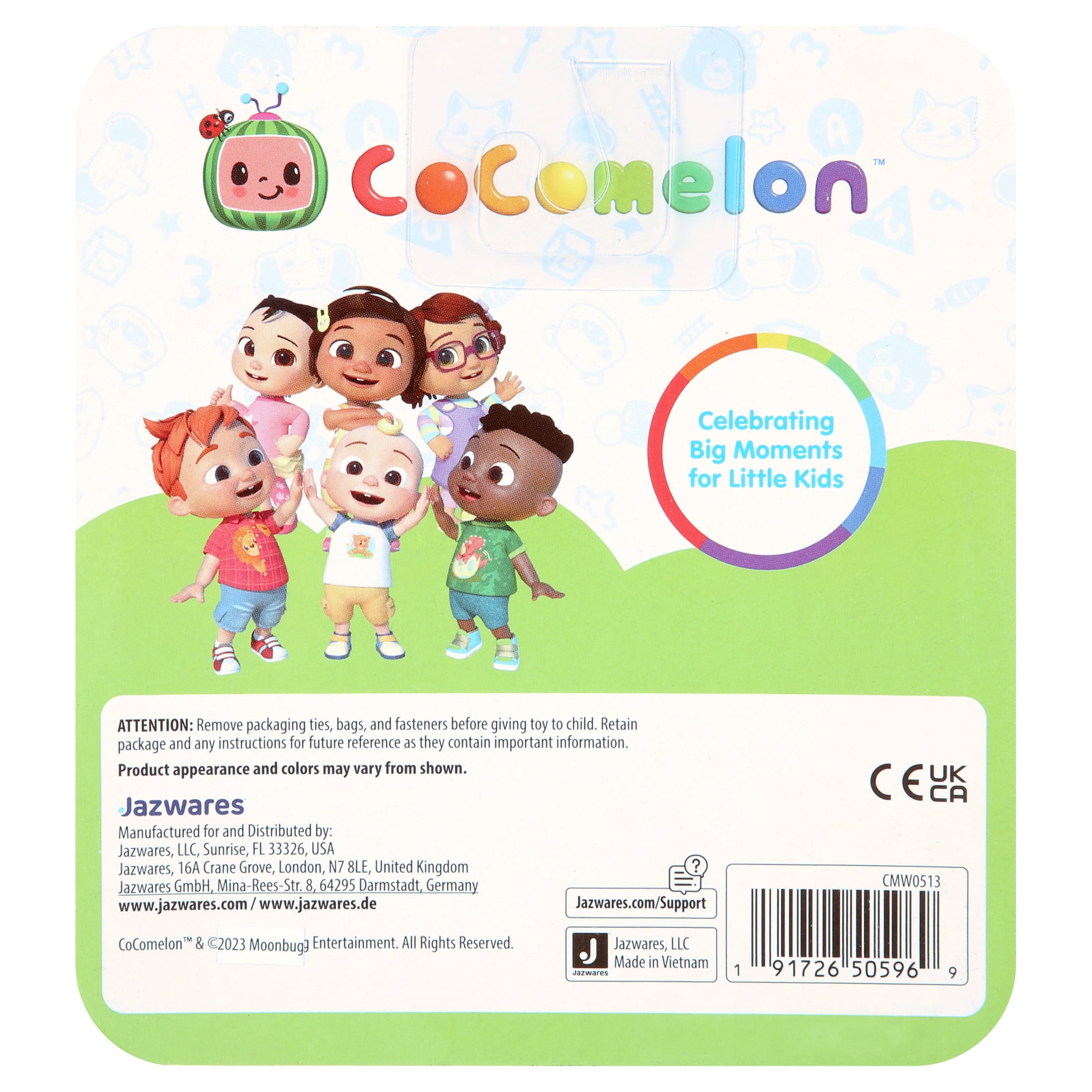 CoComelon Nina’s Airplane Cruiser Toy Set with 2.5 in Nina Figure (One Size) no4db