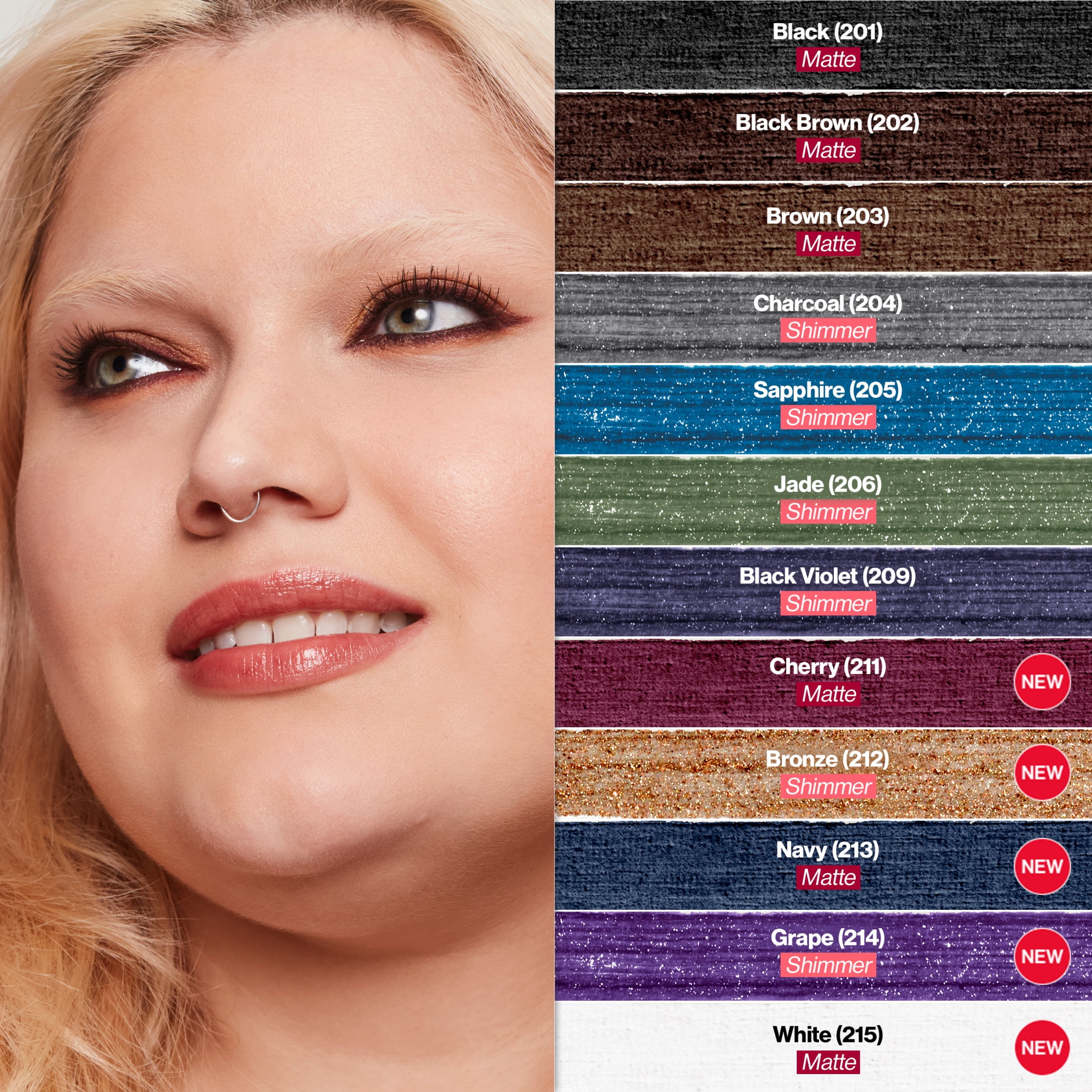 Revlon ColorStay Waterproof Eyeliner Pencil (Black, 2 Pack) ld182