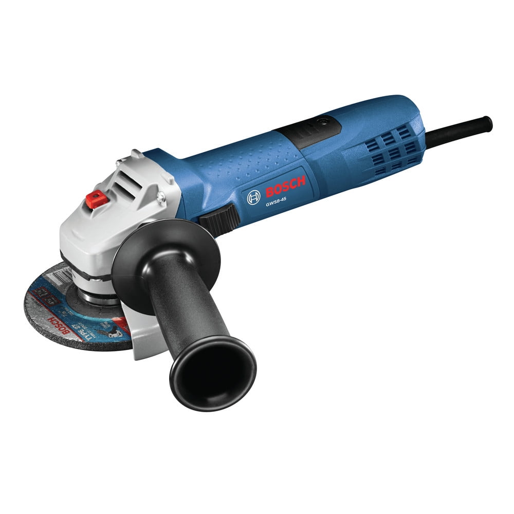 Robert Bosch GWS845RT 7.5 Amp 4.5 in. Angle Grinder (Blue, 4.2 lb) b635s