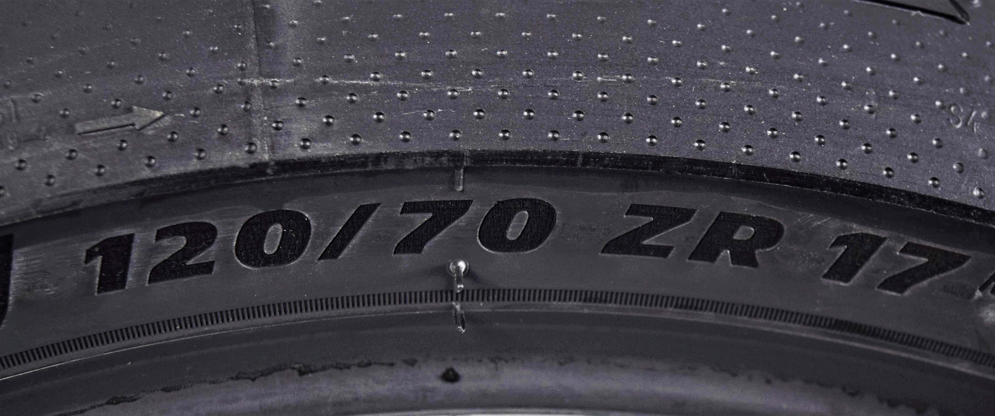 Michelin Pilot Power 5 Front Radial Motorcycle Sport Bike Tire (120/70ZR17, 58W) 58s95