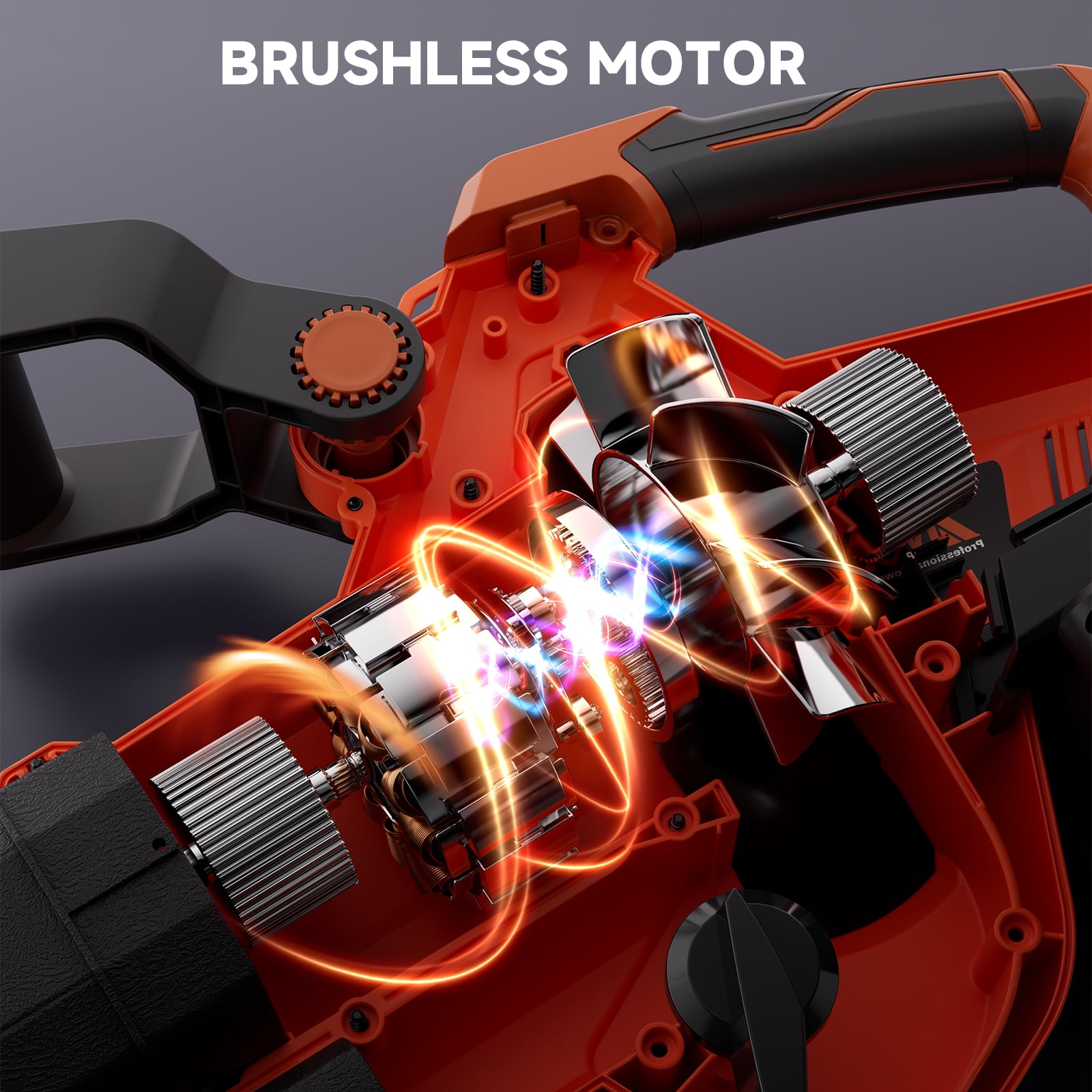 AIVOLT 3-in-1 Cordless Leaf Blower, Vacuum & Mulcher, 600 CFM 40V Brushless Motor (Includes 2 Batteries, 10.57 gal Collection Bag) bs912