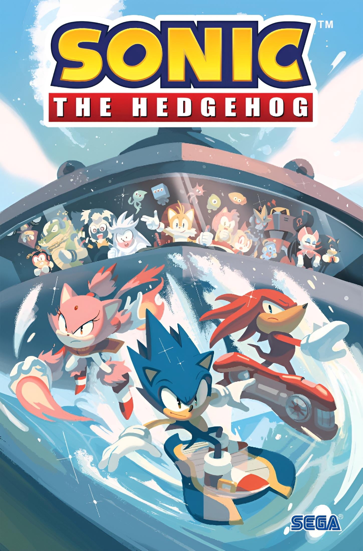 IDW Publishing Sonic the Hedgehog Vol. 3: Battle for Angel Island (Paperback, 96 Pages) 5iu4a