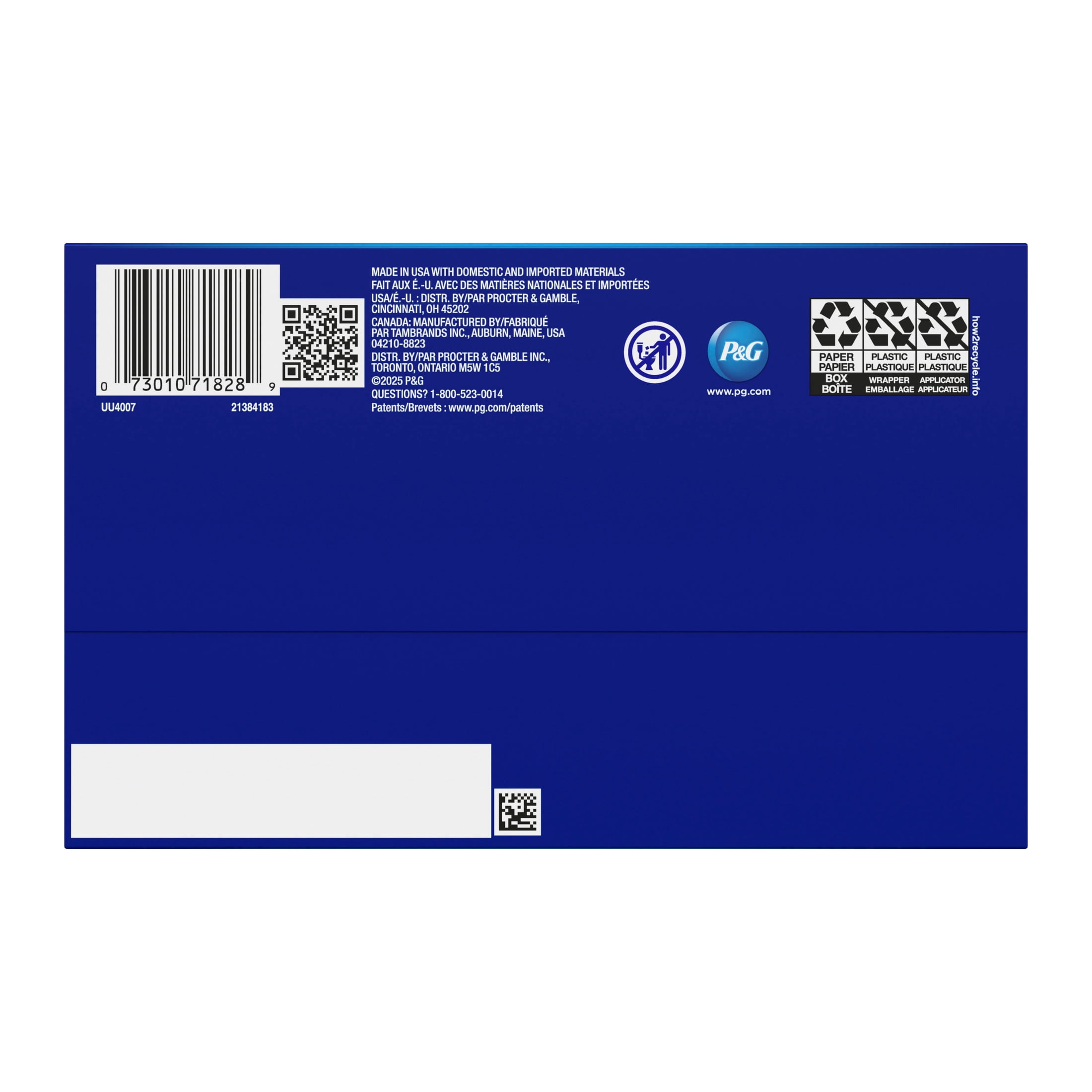 Tampax Pearl Tampons with LeakGuard Braid, Ultra Absorbency (60 Count) zl11l