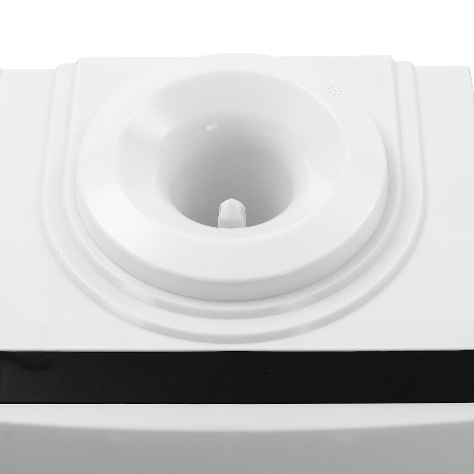 Generic Hot and Cold Water Dispenser Top Loading Standing Cooler with Safety Lock and Storage Cabinet (White, 5 Gallon) dn3z8
