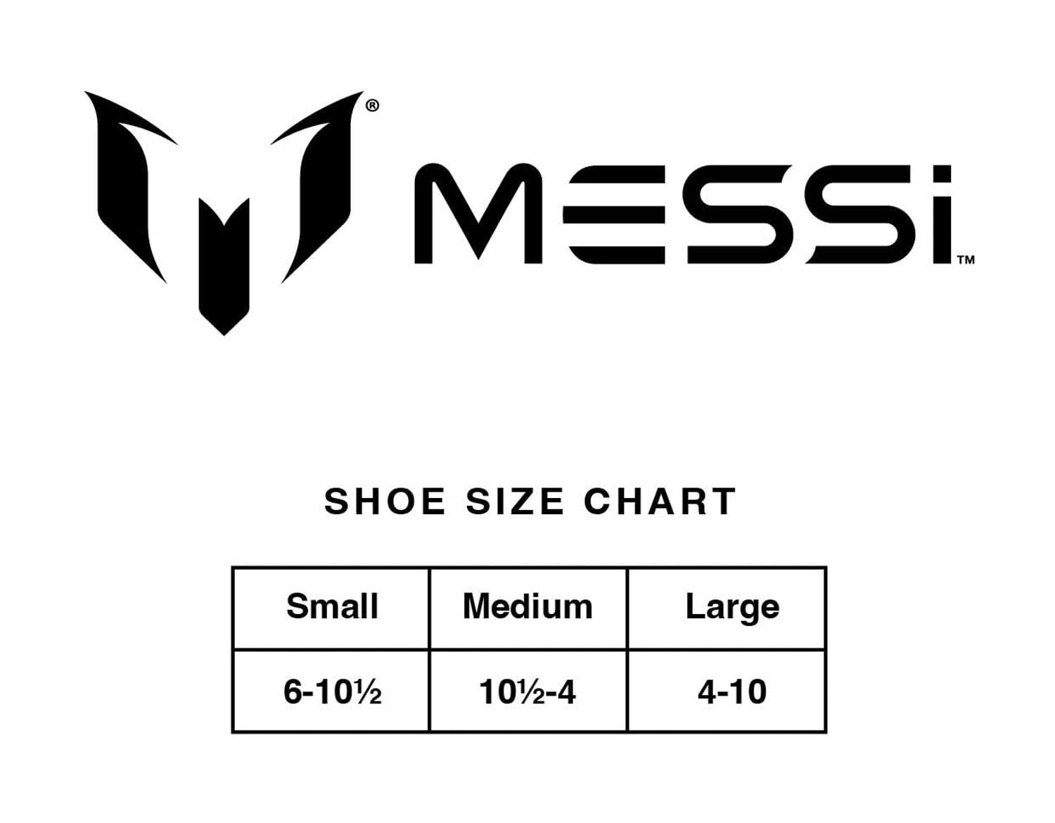 Messi Boys Crew Socks Athletic Performance Cushioned Footbed (Black, 6-Pack, Size S-L) h14af