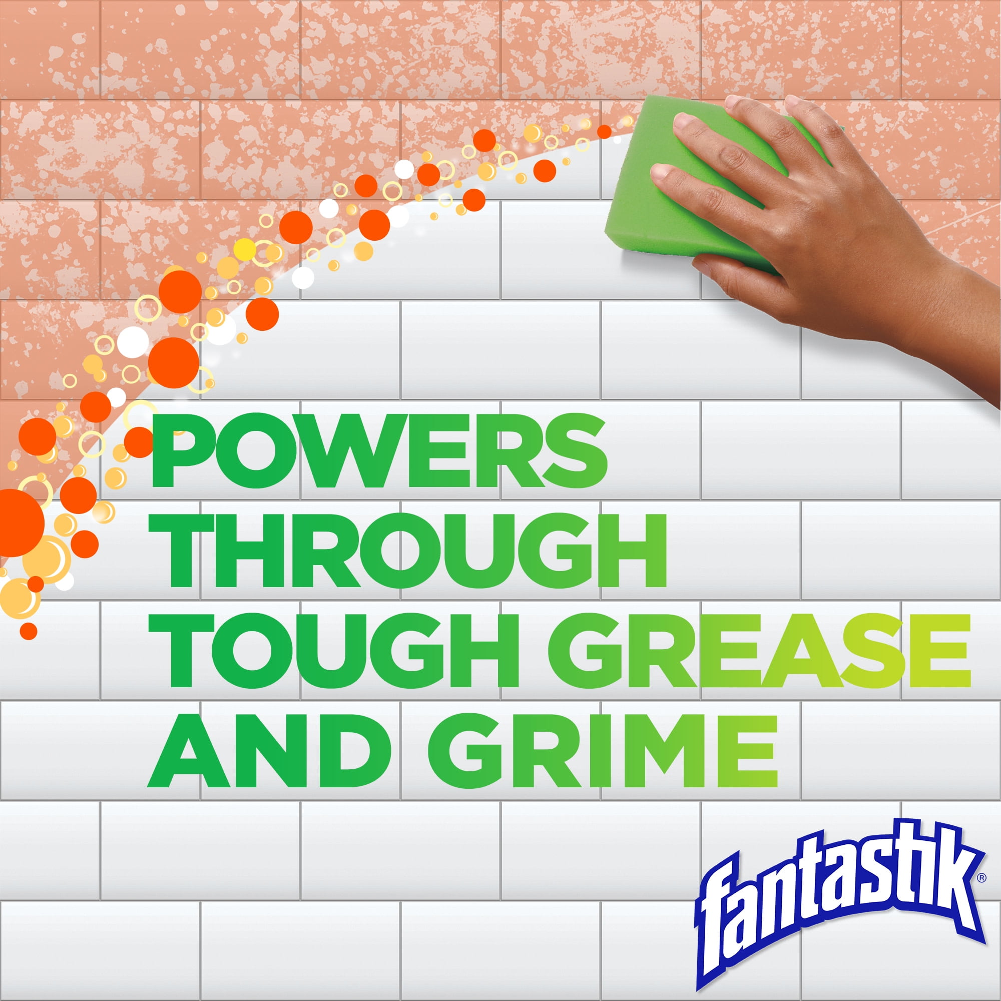 Fantastik All-Purpose Disinfectant Cleaner for Kitchen and Appliances (Fresh Scent, 32 oz) 71npa
