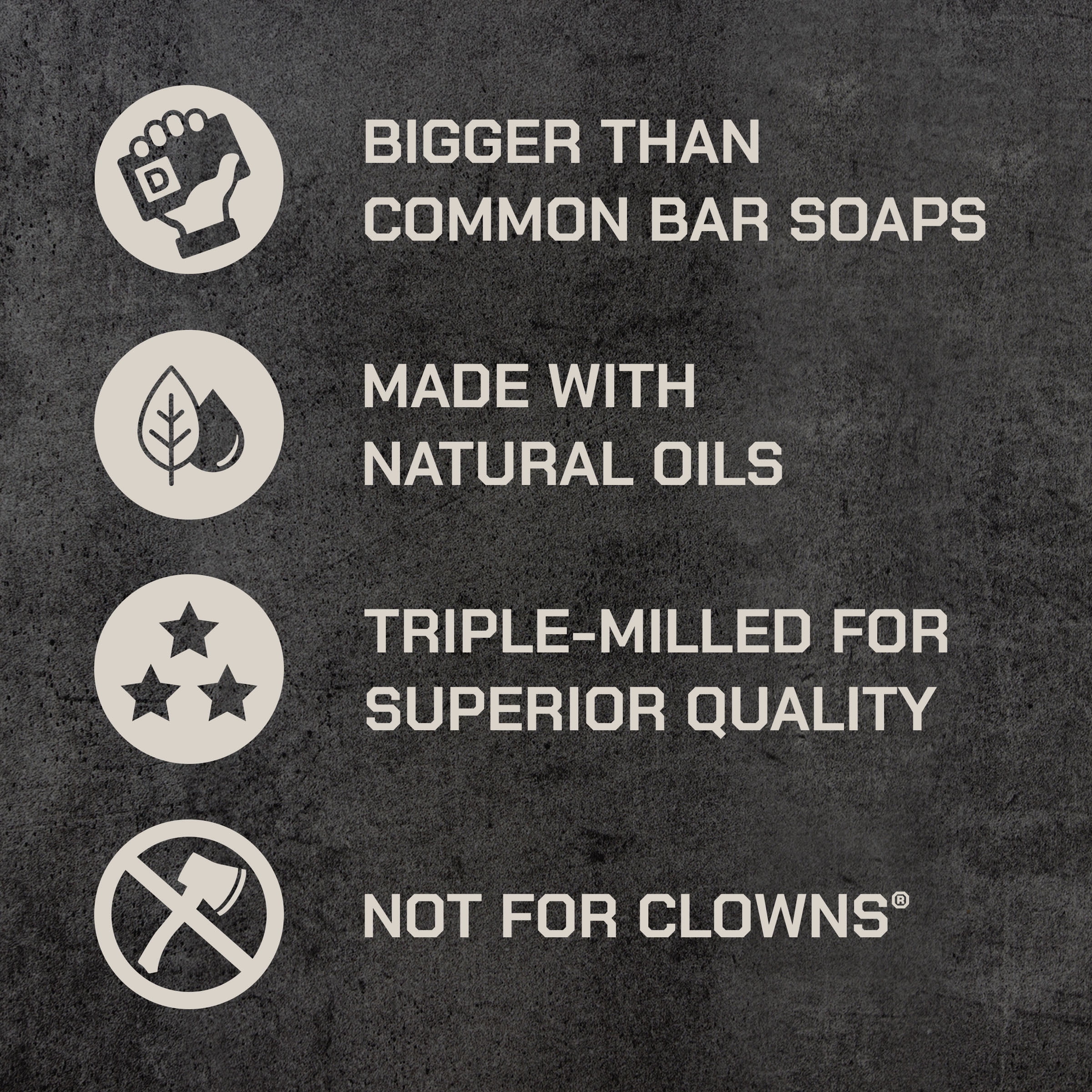 Duke Cannon Big Ass Brick of Soap for Men, Seawolf Scent, Long-Lasting Triple-Milled Bar (White, 10 oz) 2cz2l