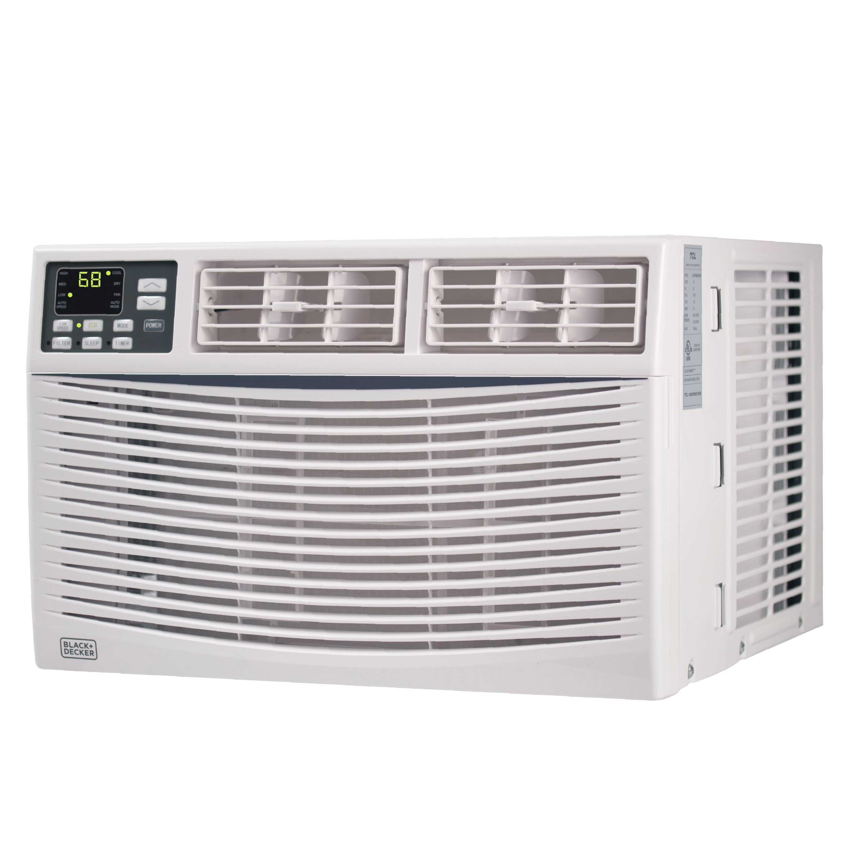 BLACK+DECKER 10,000 BTU Window Air Conditioner (White, 450 Sq Ft Coverage) 5ibq6