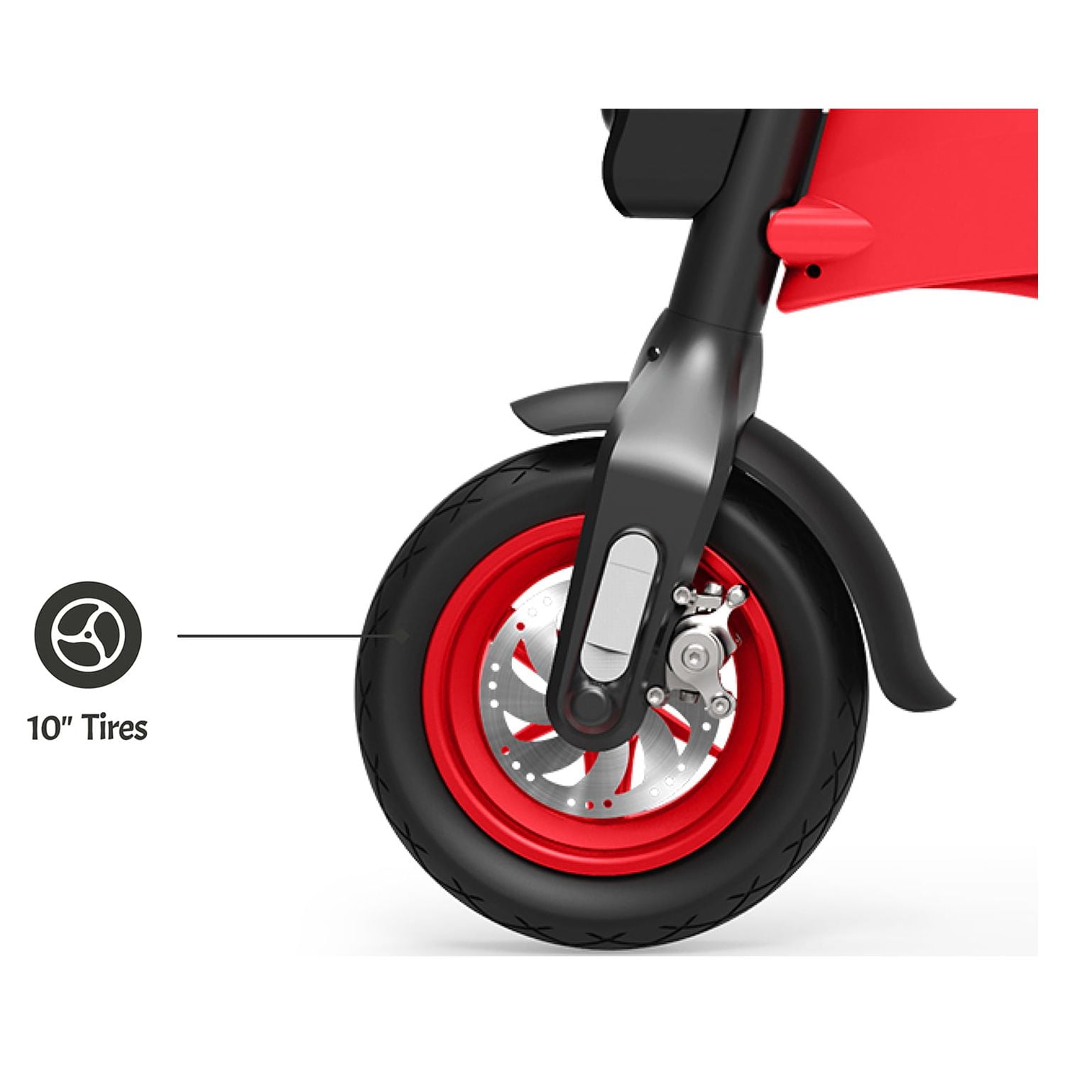 Jetson LX10 Electric Bicycle with 250-Watt Motor, Foldable Frame, Twist Throttle, and Hand Brake (Red, 260 lb Capacity) to8mv