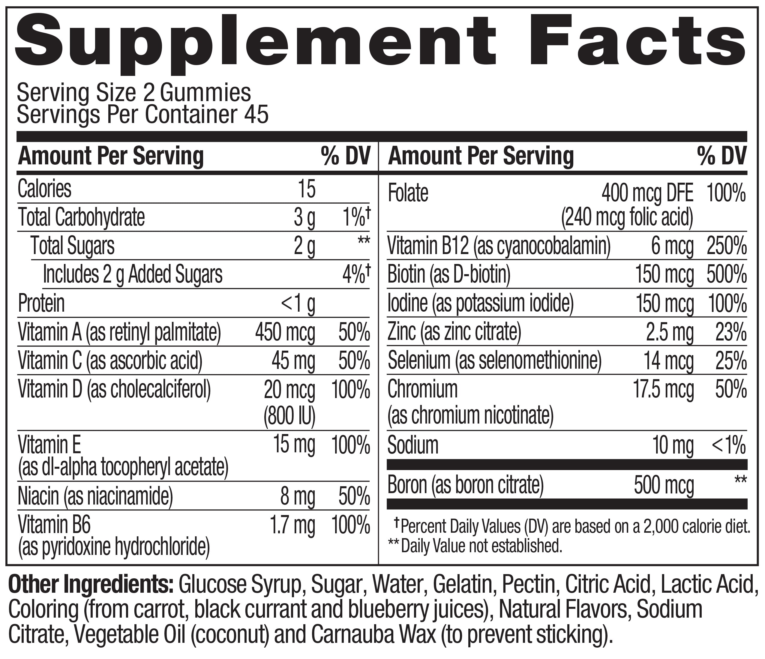 OLLY Women's Multivitamin Gummies, Daily Nutritional Support with Biotin and Vitamin D (90 Count) 06yfm