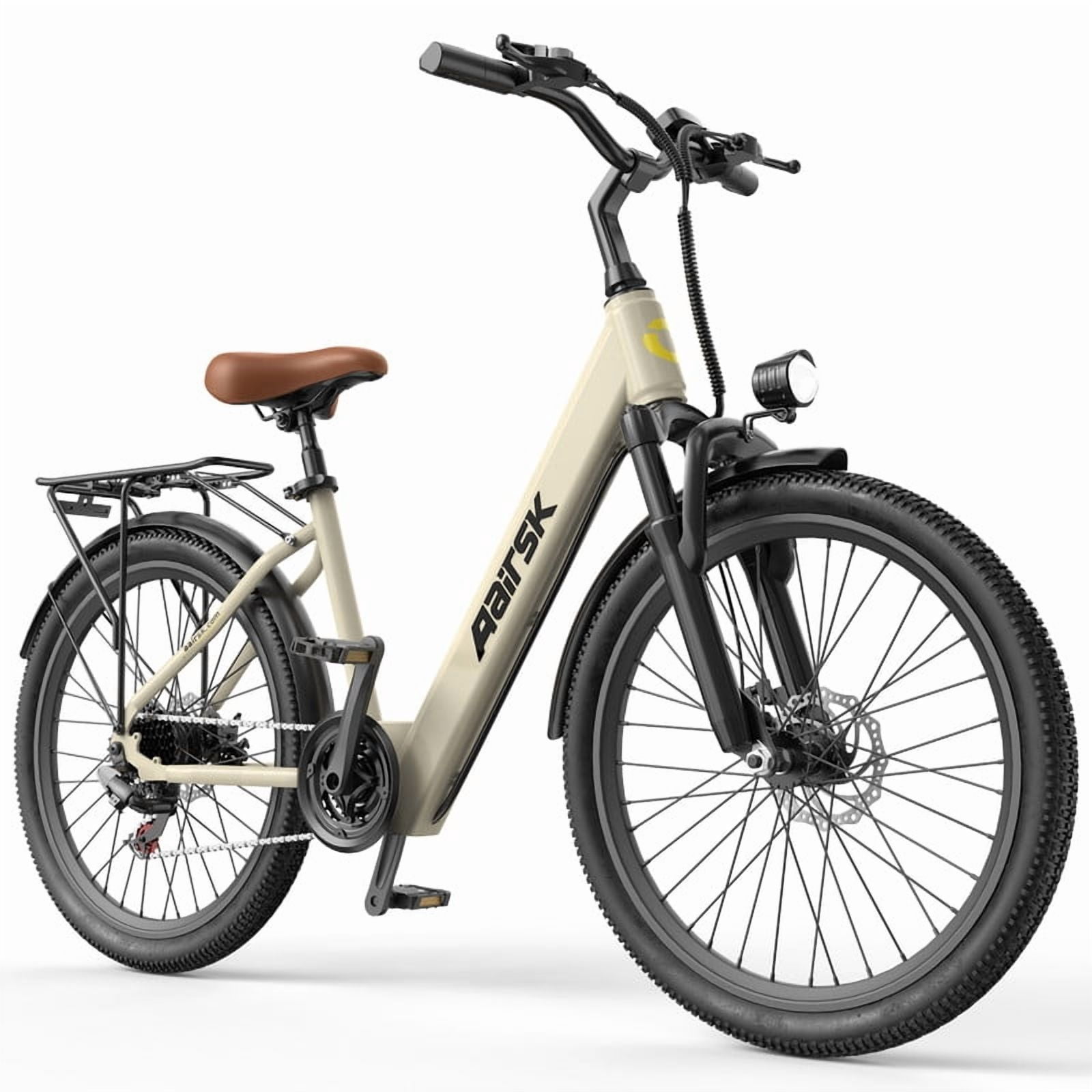 Dcmisas GT900 Electric Bike 400W Motor 21-Speed Shimano with NFC (Blue, 24 in) w4ata