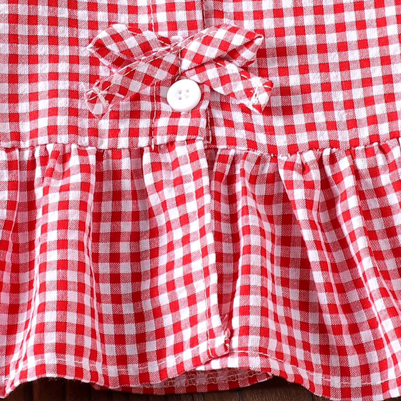 TOWED22 Toddler Girl Summer 2-Piece Set Spaghetti Strap Cami and Floral Shorts (Red, 6-9 M) 6jny6
