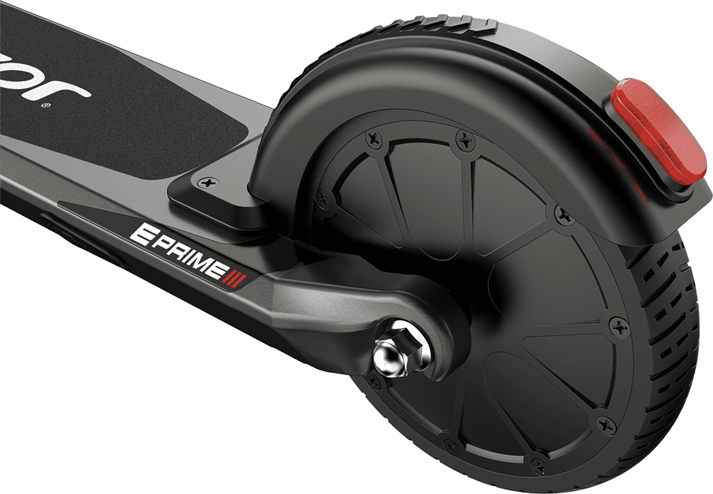 Razor E Prime III Electric Scooter for Adults, Portable Folding Commuter with 18 mph Max Speed and 15-mile Range (Black, 220 lb Capacity) fjgv5