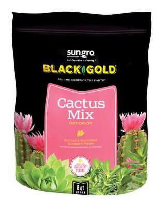 Sun Gro Black Gold Cactus Mix Potting Soil (Black, 8 qt) oj293