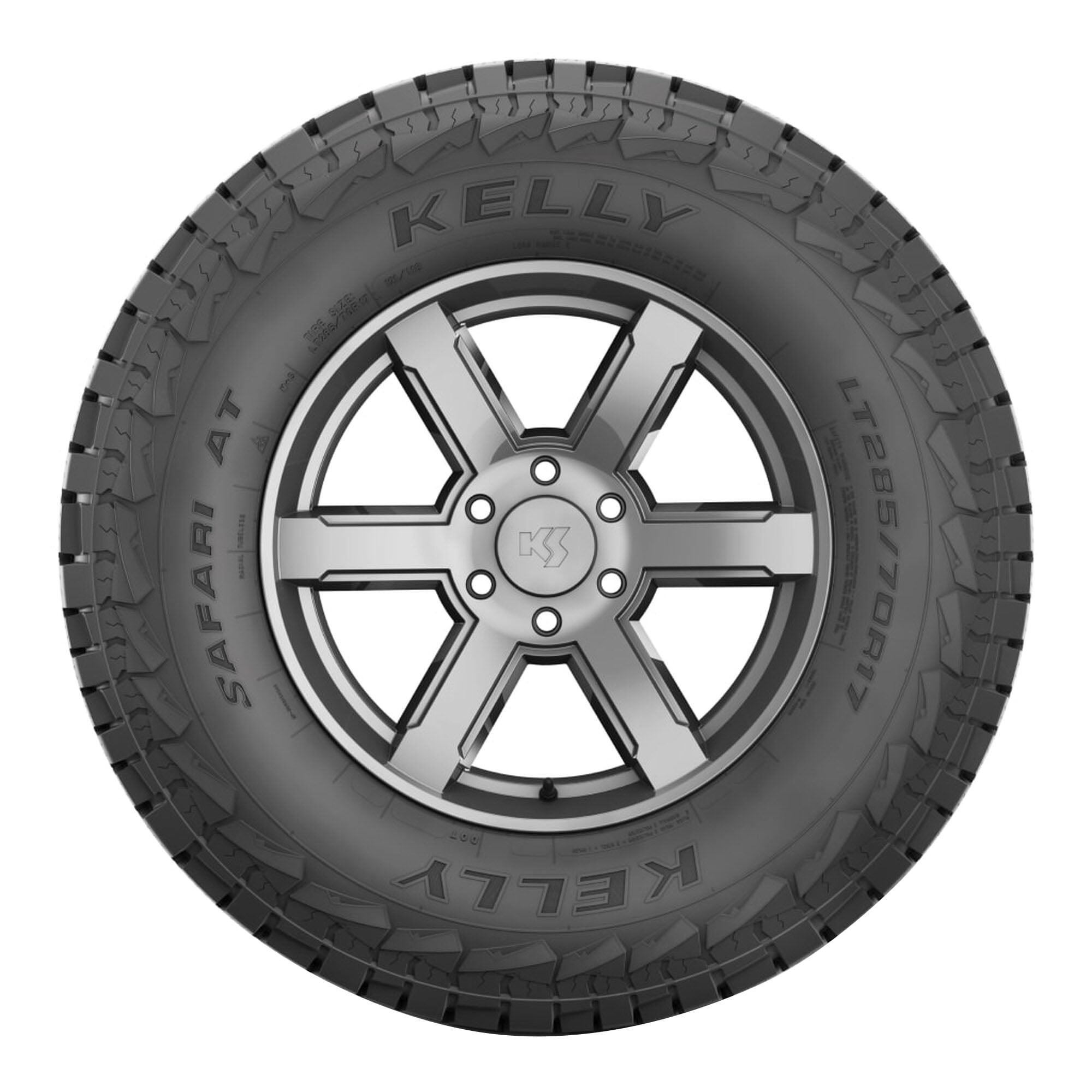 Kelly Safari AT All Terrain Light Truck Tire (LT265/75R16, Load Range E) rbqb6