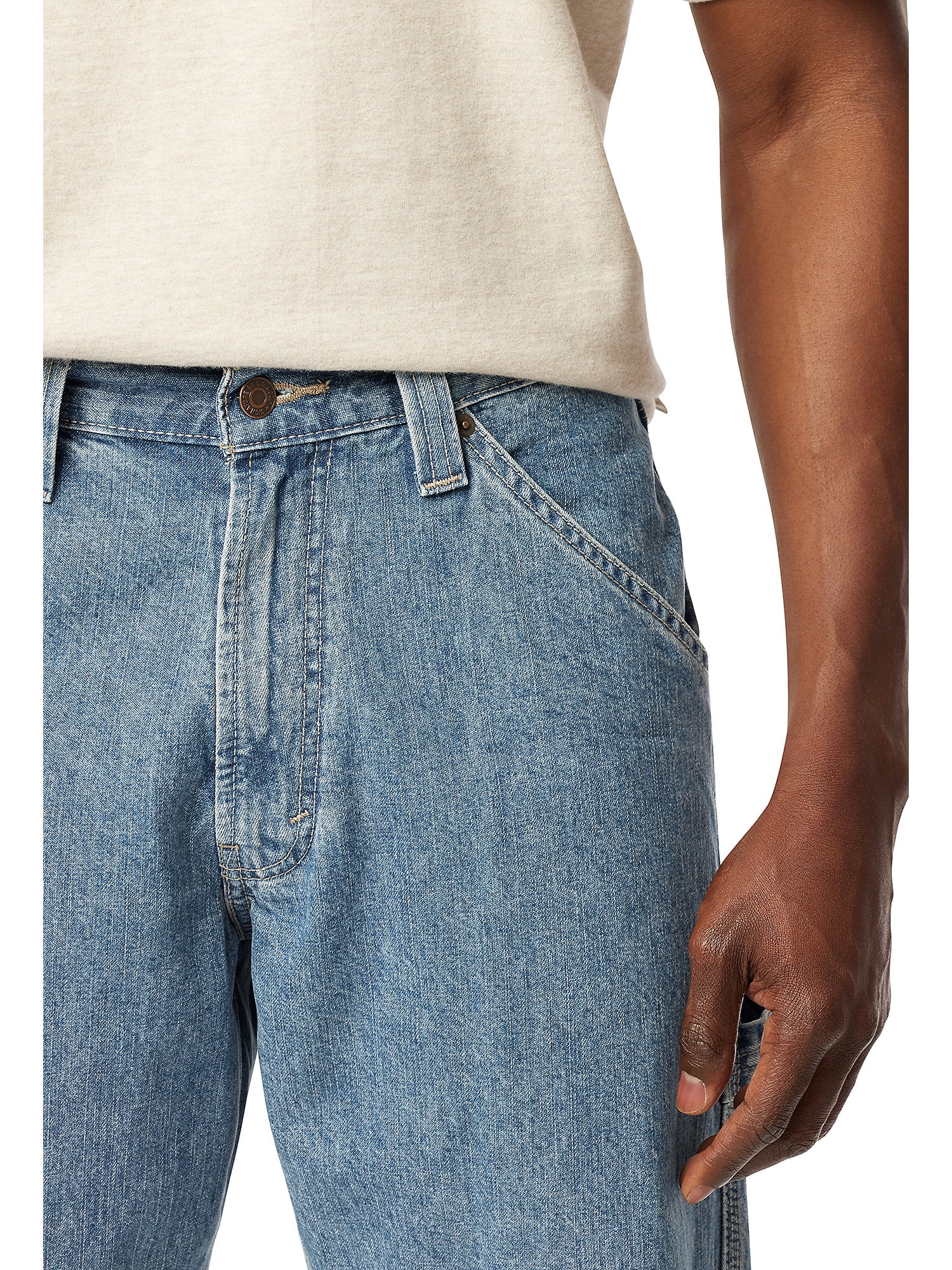 Levi Strauss Signature Men's Carpenter Jean (Blue, 44 in) boo8s