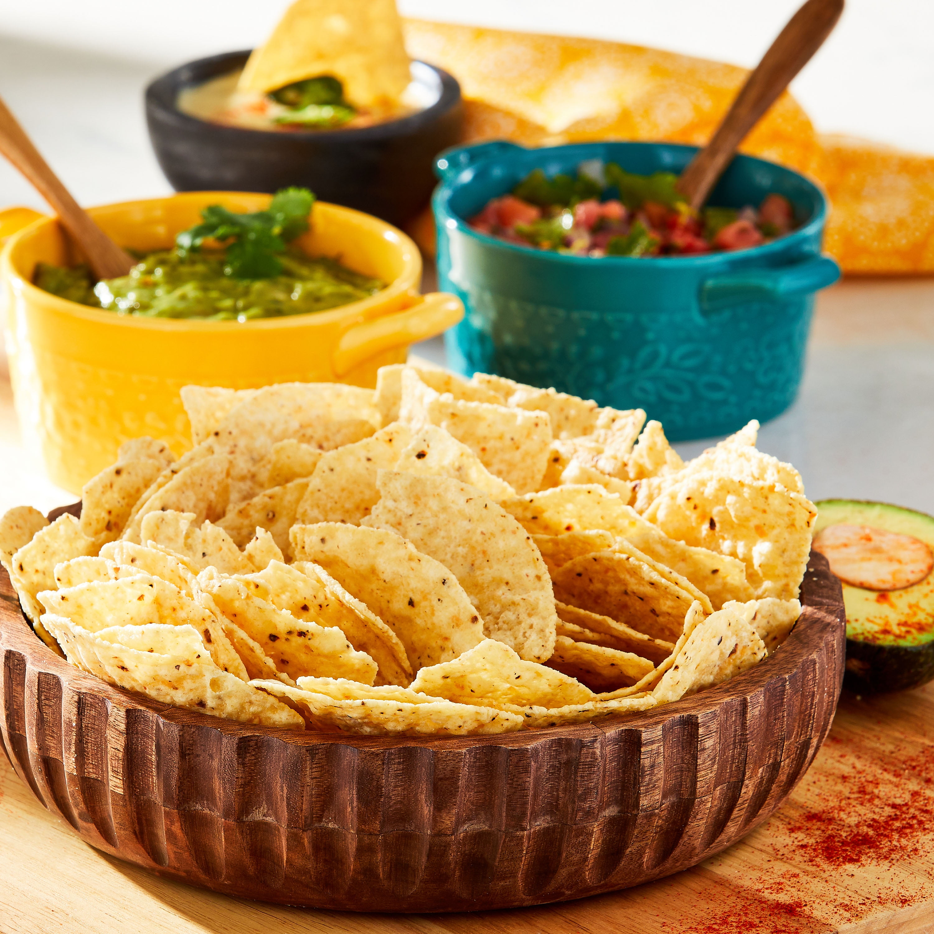 Great Value Restaurant Style White Corn Tortilla Chips (White, 13 oz) bmu7d