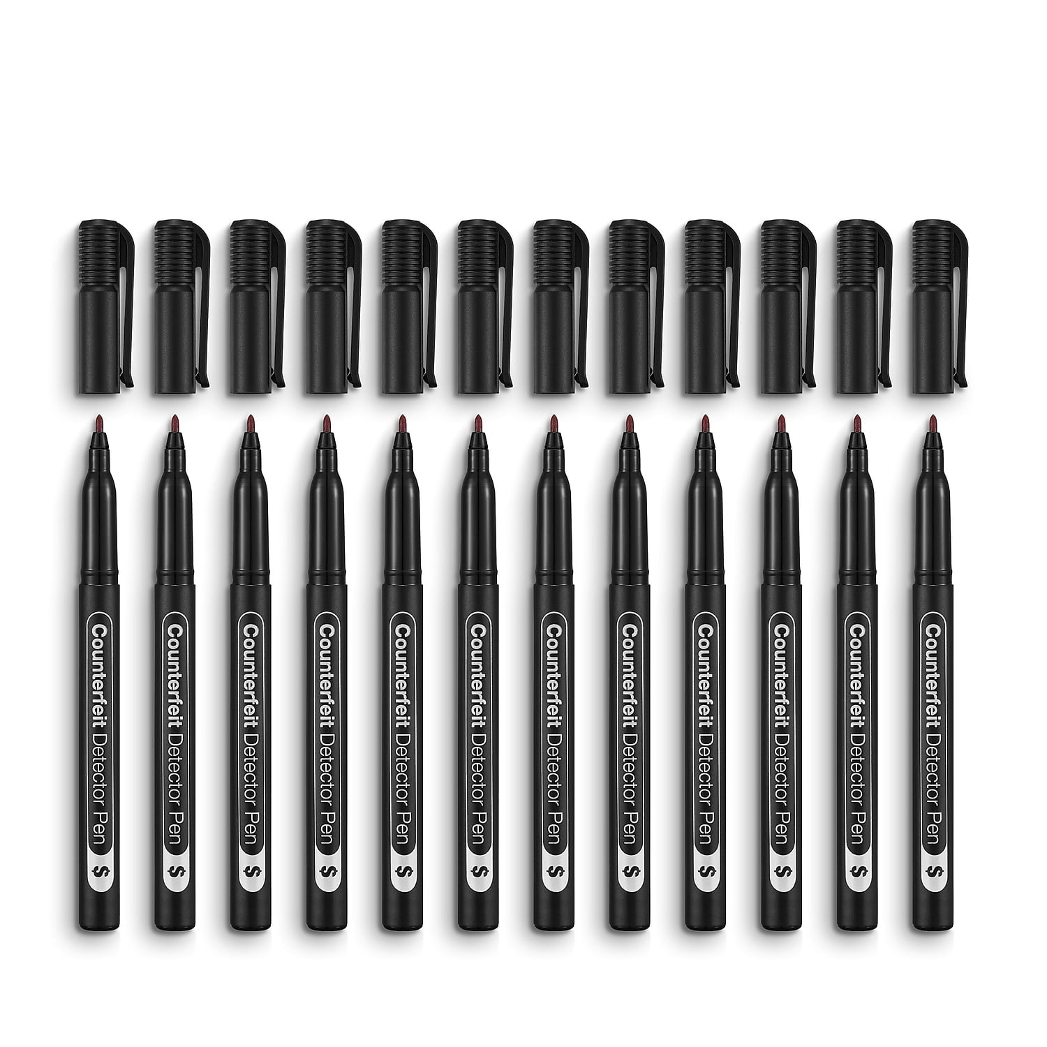 Staples Counterfeit Detector Pens for Currency Verification (Black, 36 Pack) bc3y9