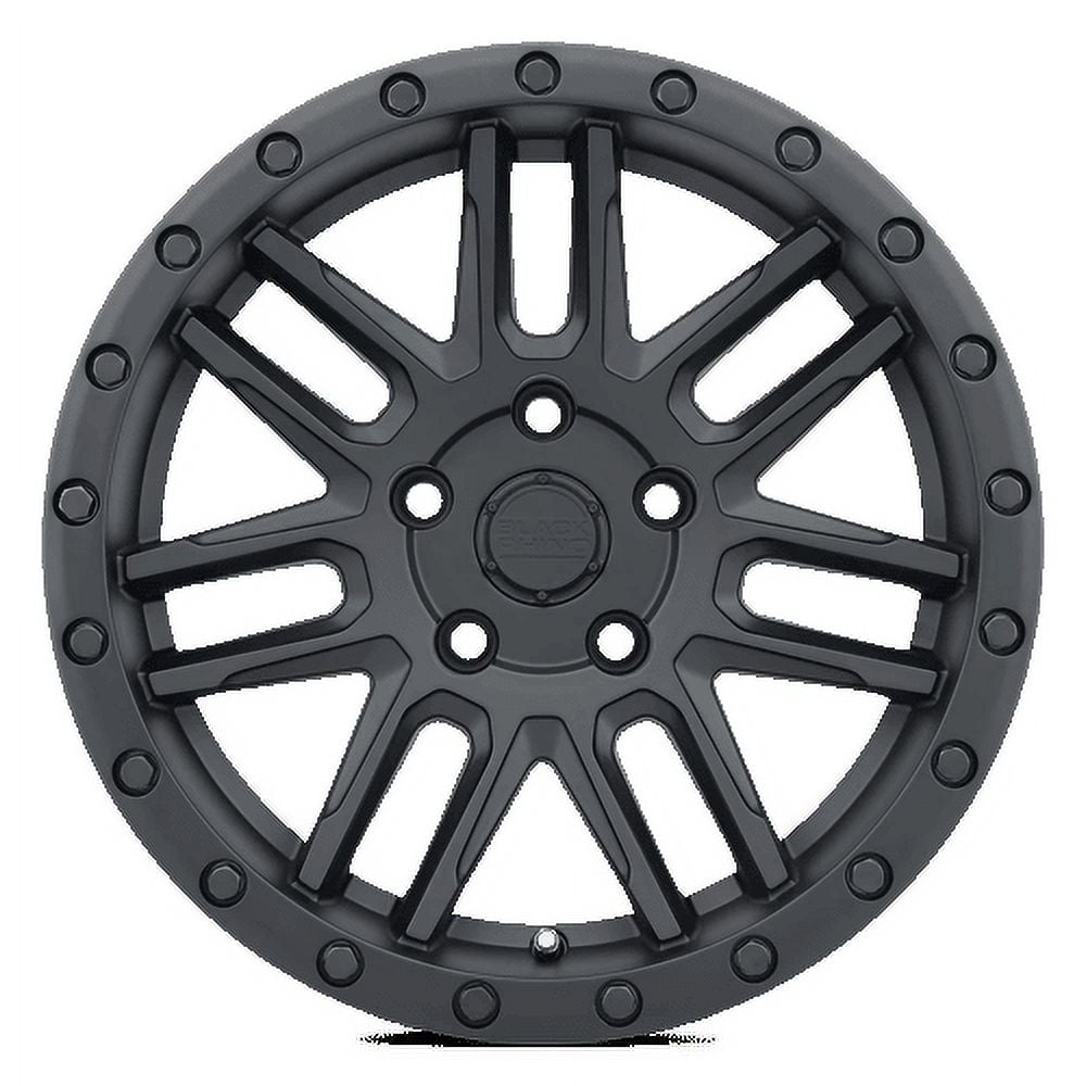 Black Rhino BRACH Cast Aluminum Wheel (Matte Black, 17x8 in) xt362