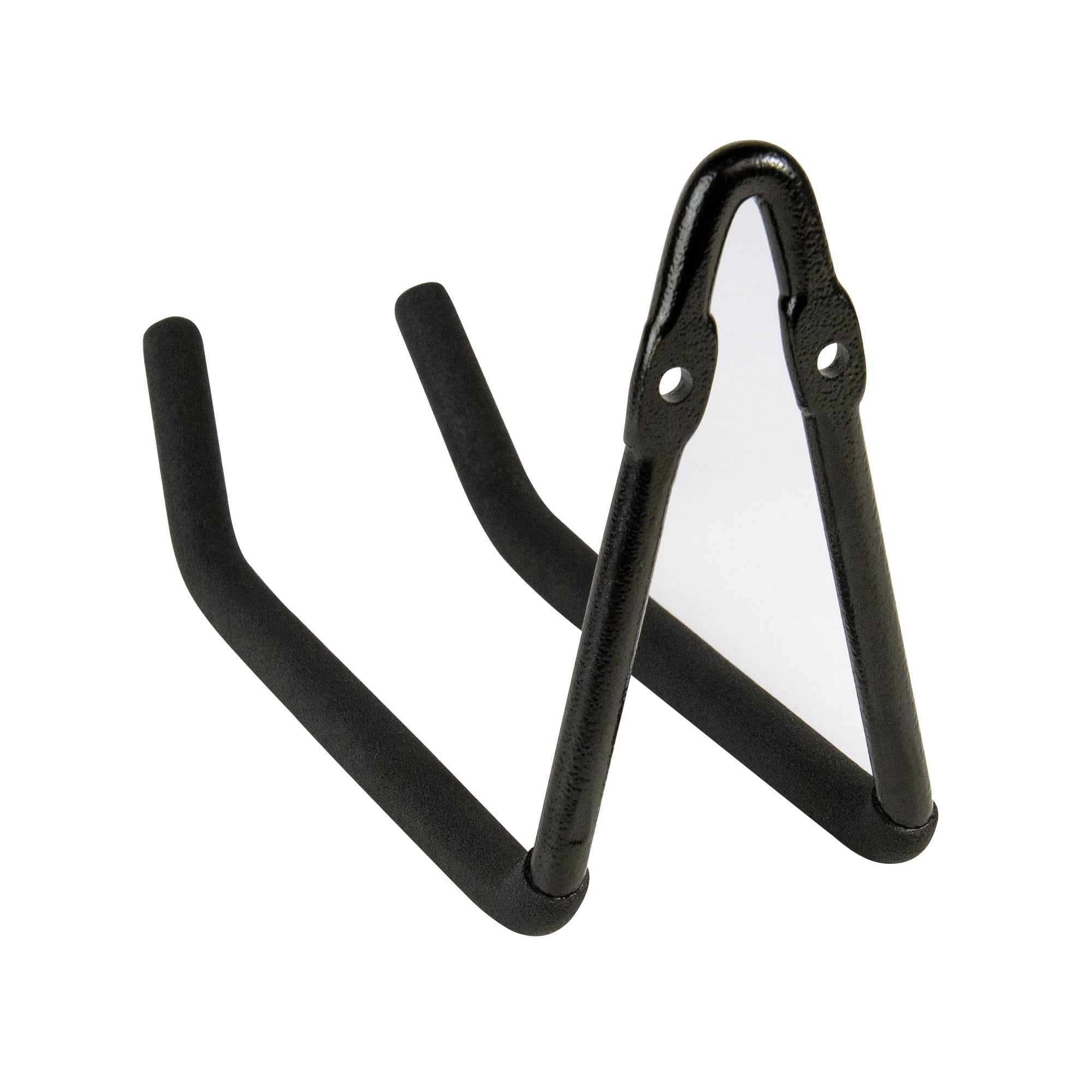 Hyper Tough Steel Utility V-Hook Heavy-Duty Wall Mount Storage Organizer (Black, 3 in x 4.3 in x 7 in) vr1h8