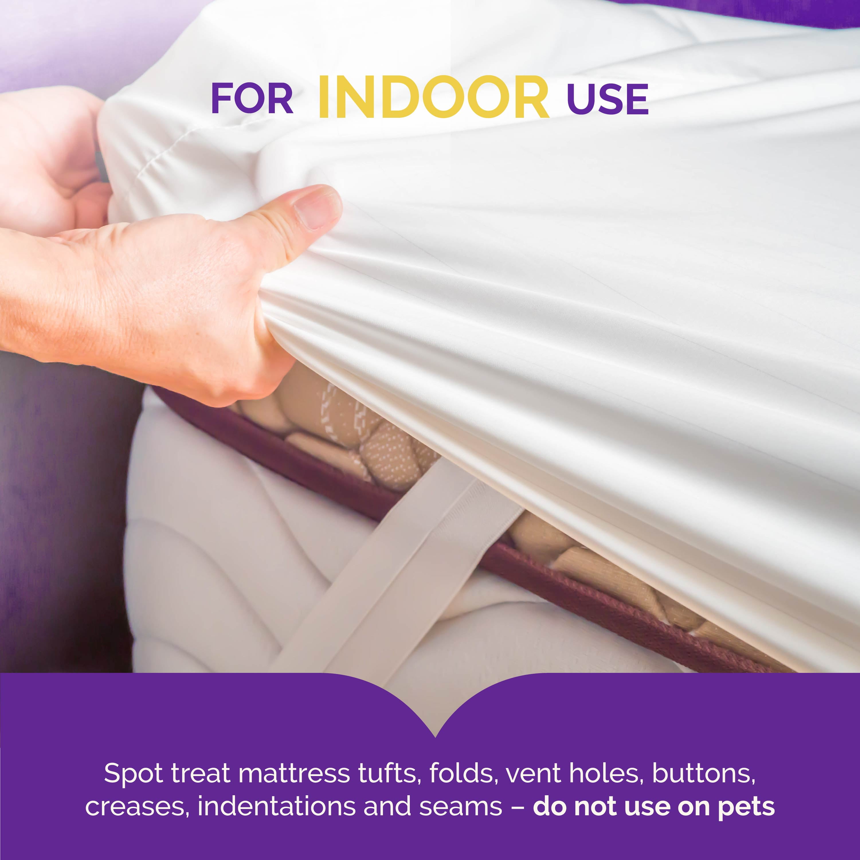 Hot Shot Bed Bug Killer Spray, Indoor Pest Control Treatment (Clear, 128 fl oz) ia8m5