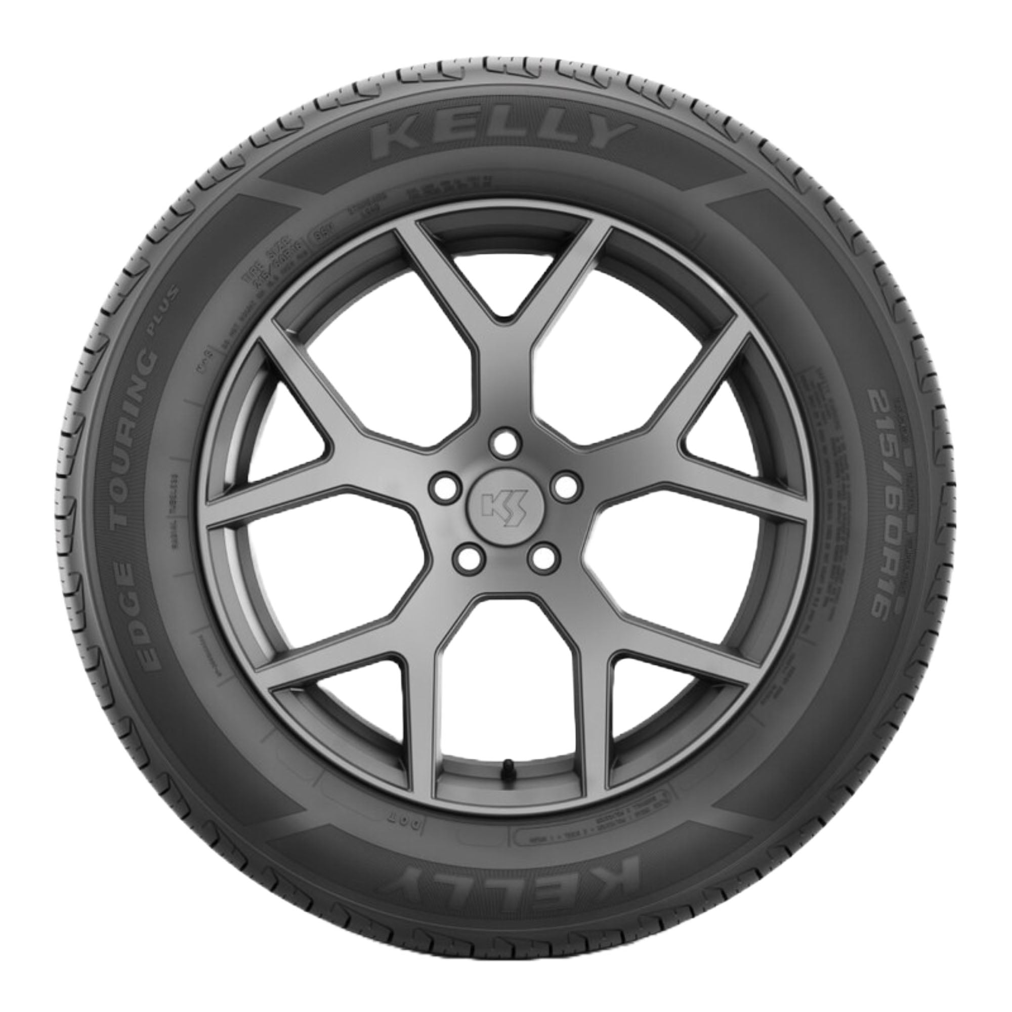 Kelly Edge Touring Plus All-Season Passenger Tire (Black Sidewall, 235/60R17) 1vz9k