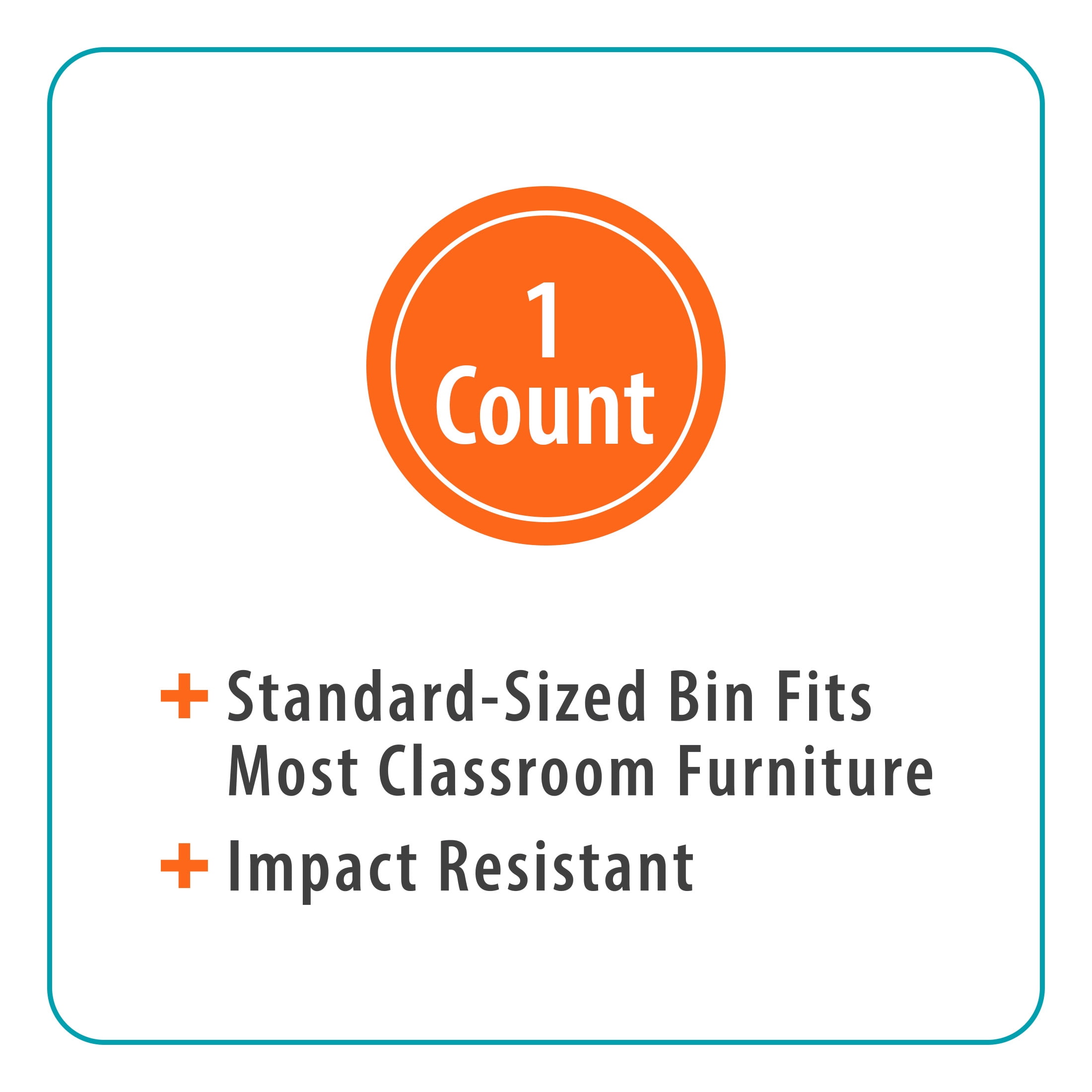 Pen+Gear Cubby Bin Storage Organizer for Classroom and Home (Black, 12.27 x 7.96 x 5.12 in) b0bxq