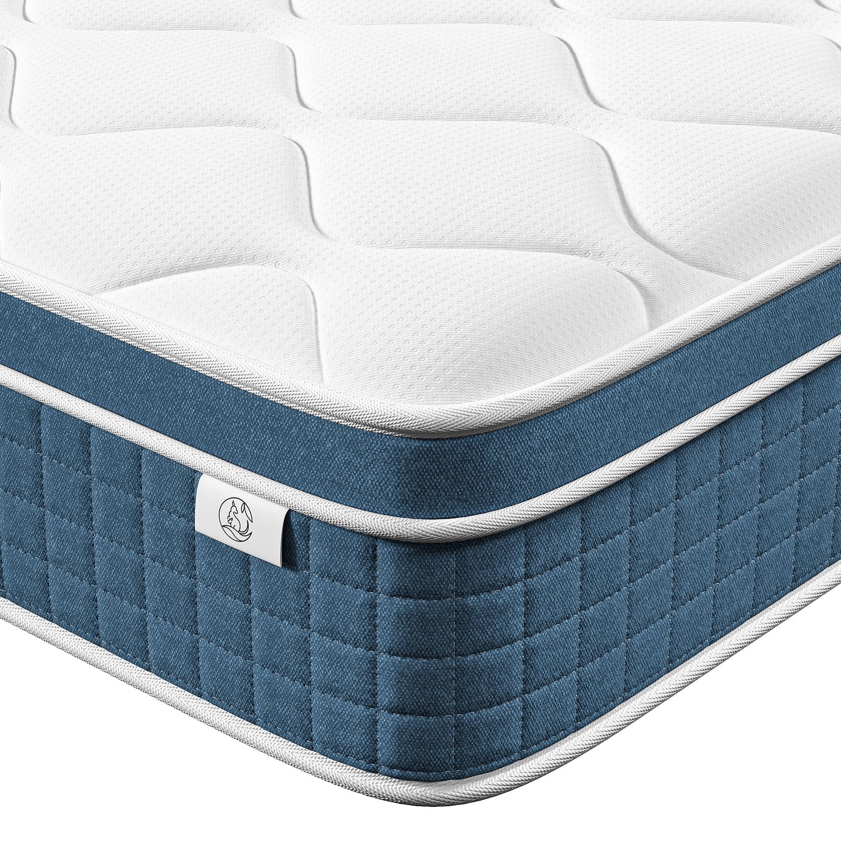 Neche 10 in Twin Hybrid Mattress, Memory Foam and Pocket Spring Bed with Medium Feel (Twin, 10 in) px33c