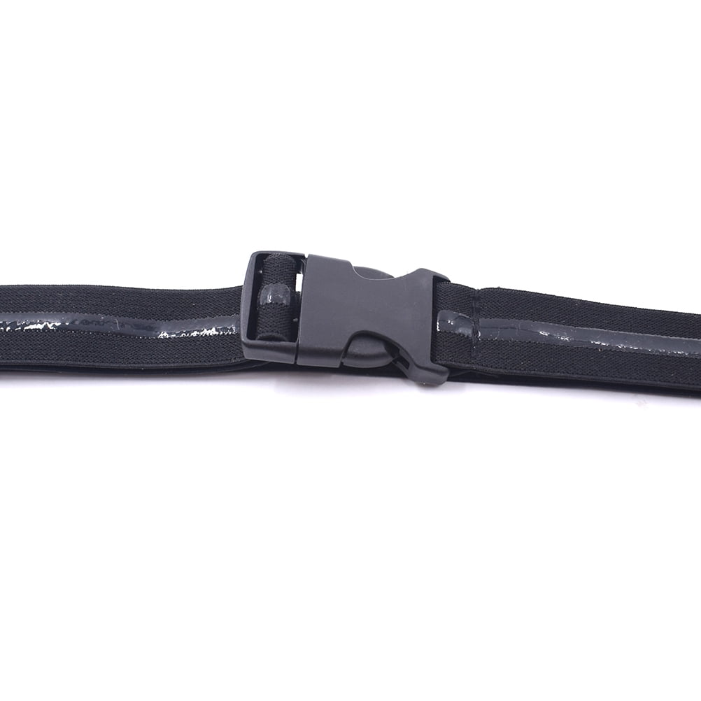 LOLIPPYY Shirt Stay Belt Non-Slip Anti-Wrinkle Tuck Holder for Dress Shirts (Black, M) khl1r