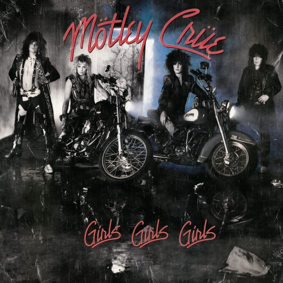 BMG Rights Management Motley Crue Girls, Girls, Girls Vinyl Record (12 in) ppv9d