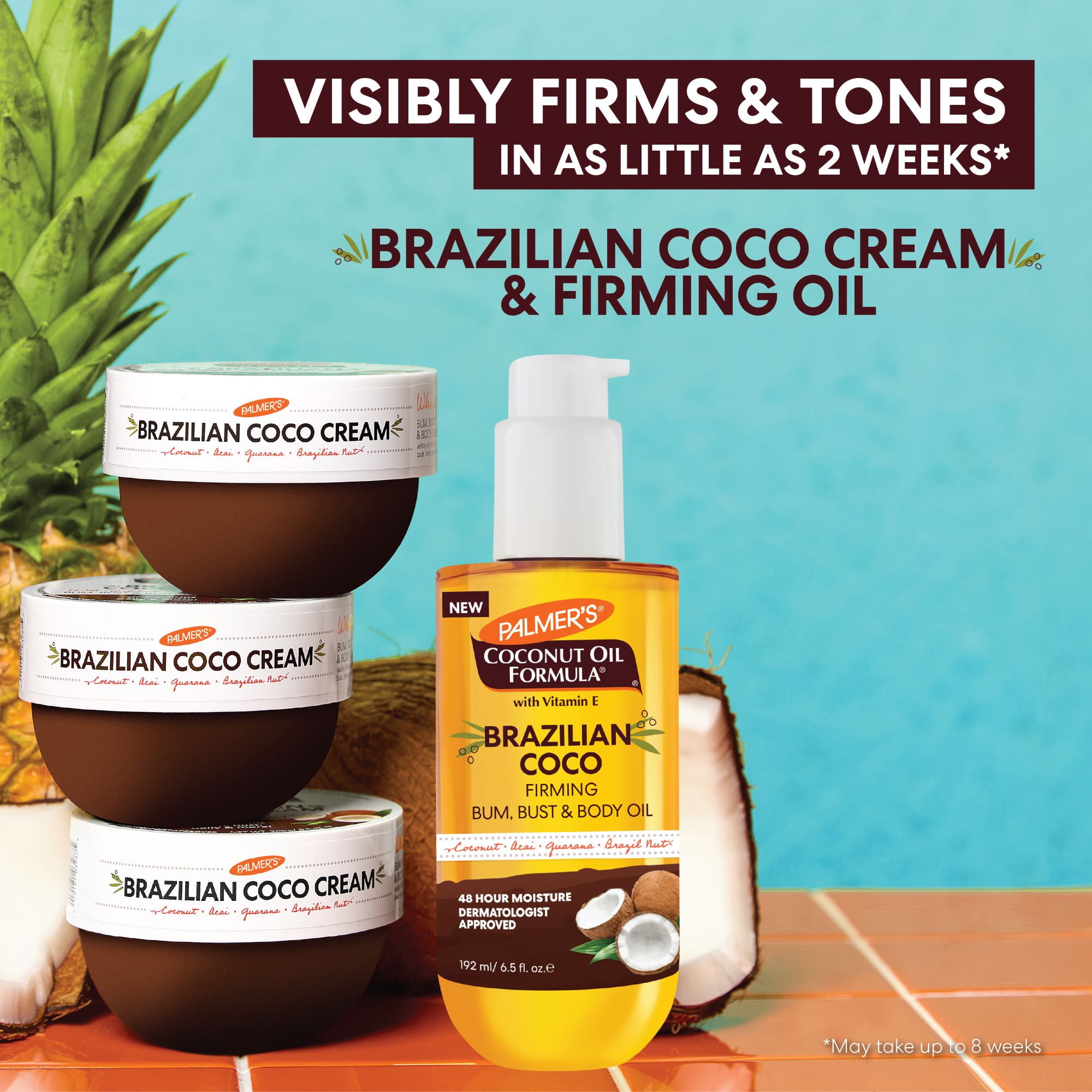 Palmer's Coconut Oil Formula Skin Firming Body Care Kit (4.4 oz) 1b7yg