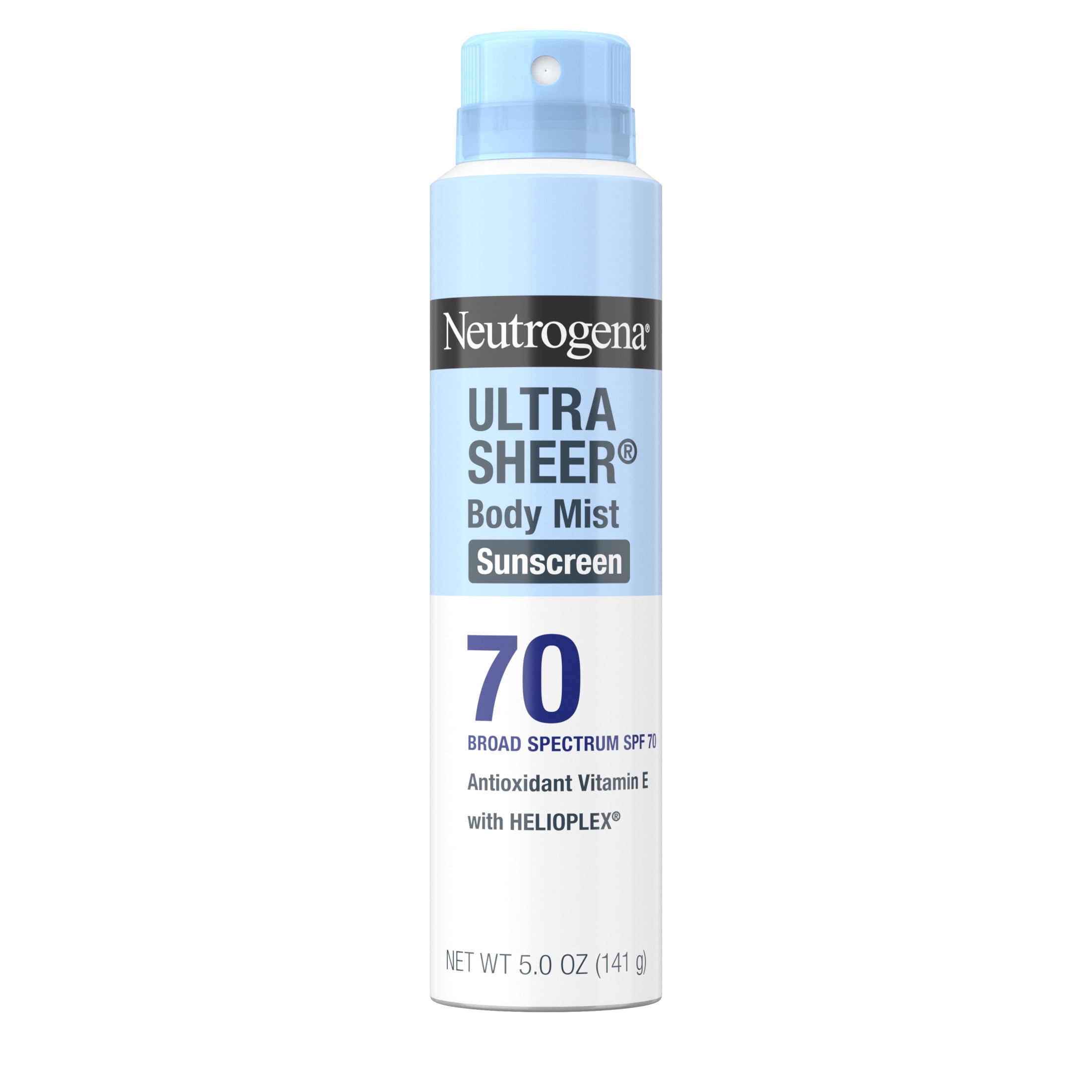 Neutrogena Ultra Sheer Dry-Touch Sunscreen Spray Broad Spectrum SPF 70 (5 oz) 0c2fn