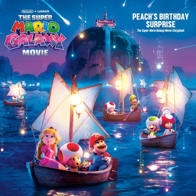 Benjamin Harper Super Mario Galaxy Movie Peach's Birthday Surprise Storybook (Hardcover) x5qsi
