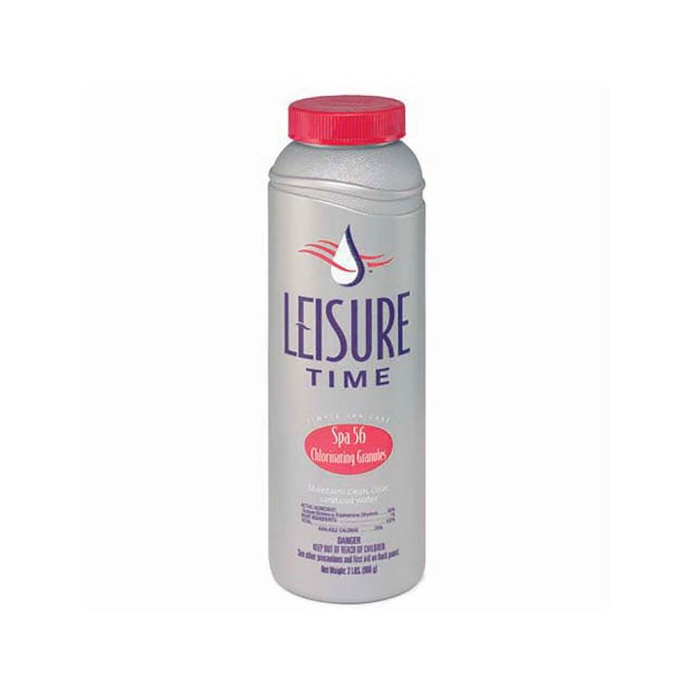 Leisure Time 22337A Spa 56 Chlorinating Granules for Hot Tubs and Spas (2 lb) 42tuf