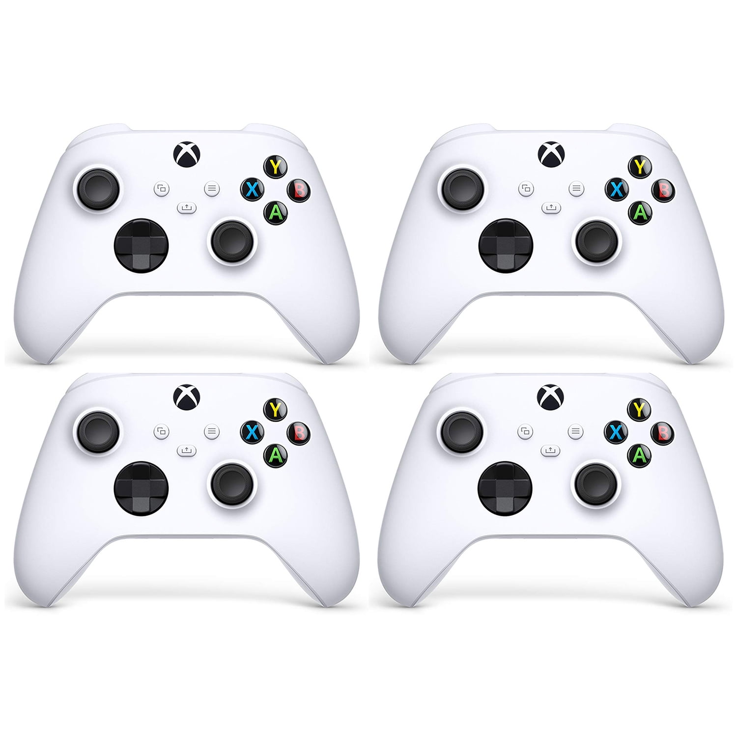Microsoft Xbox Wireless Controller Bluetooth Gaming Controller for Series X/S (Robot White, 4 Pack) nwqjb