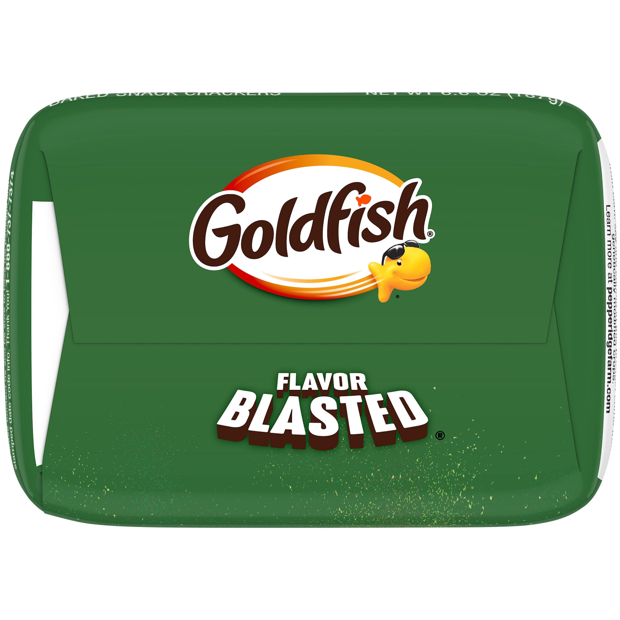 Goldfish Flavor Blasted Xtra Cheesy Pizza Crackers (6.6 oz) 46zcy