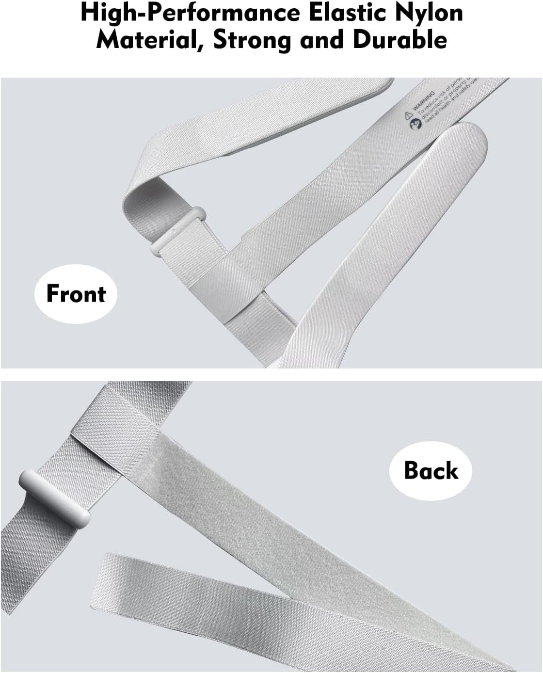 Prociv Replacement Head Strap for Meta Quest 2 (Grey, 1 Pack) lm37d