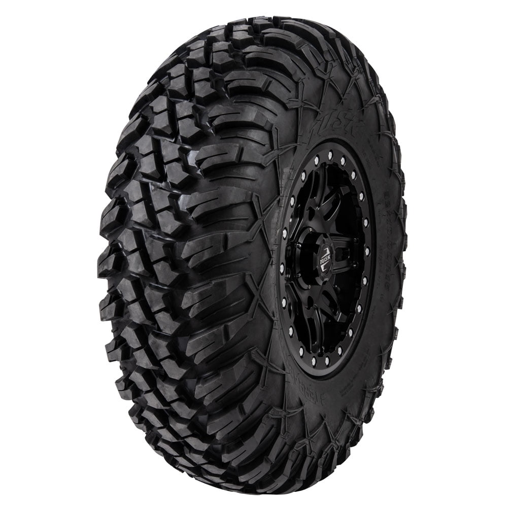 Tusk Terrabite Aramid 10-Ply Radial ATV UTV Tire Set (Black, 32x10-14) vbb6a