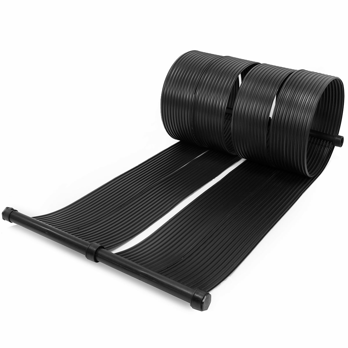 XtremepowerUS Solar Pool Heater Panel System for Above Ground and Inground Pools (Black, 4 ft x 20 ft) psl8d