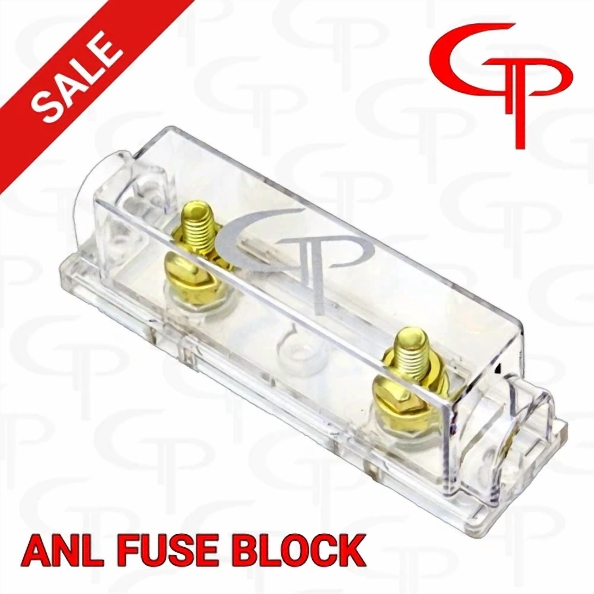 Knack ANL Fuse Block Car Audio Power Distribution Holder (8 4 1/0 AWG Gauge) 63mc0